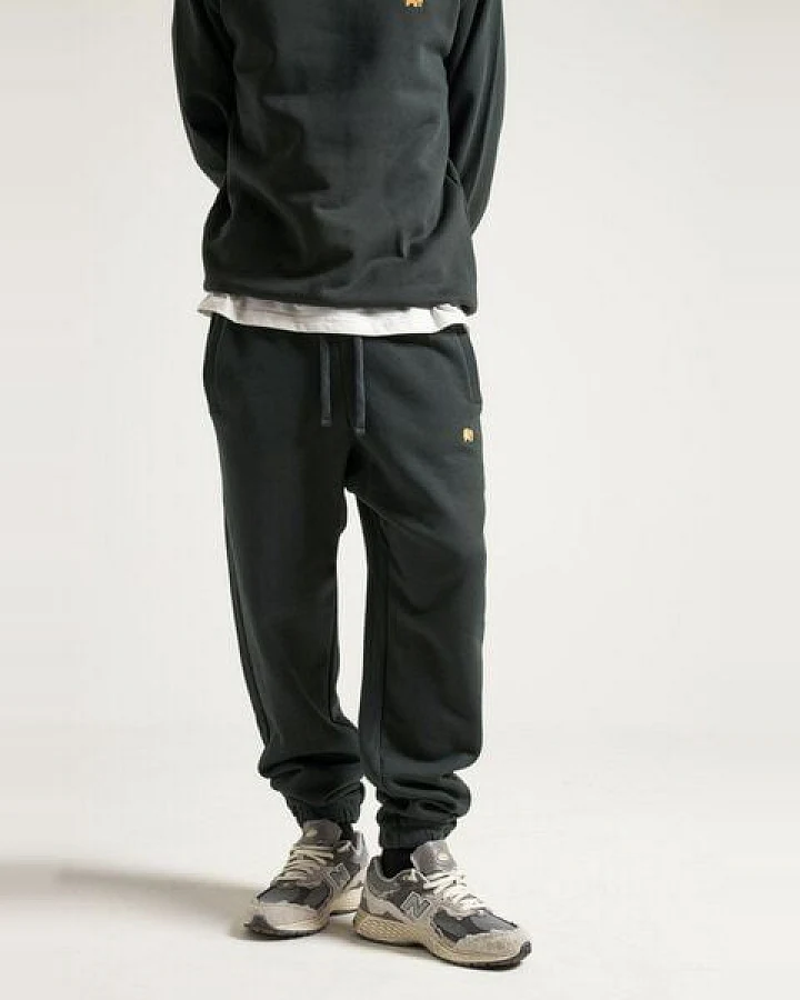 Trendsplant Organic Essential Sweatpants Scarab Green