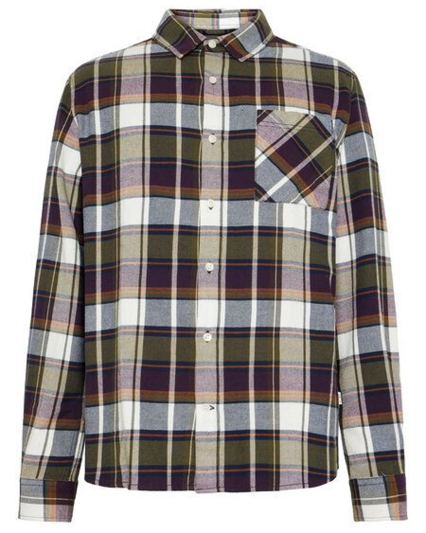 KnowledgeCotton Apparel Kariertes Flanell-Hemd – Ansicht 3