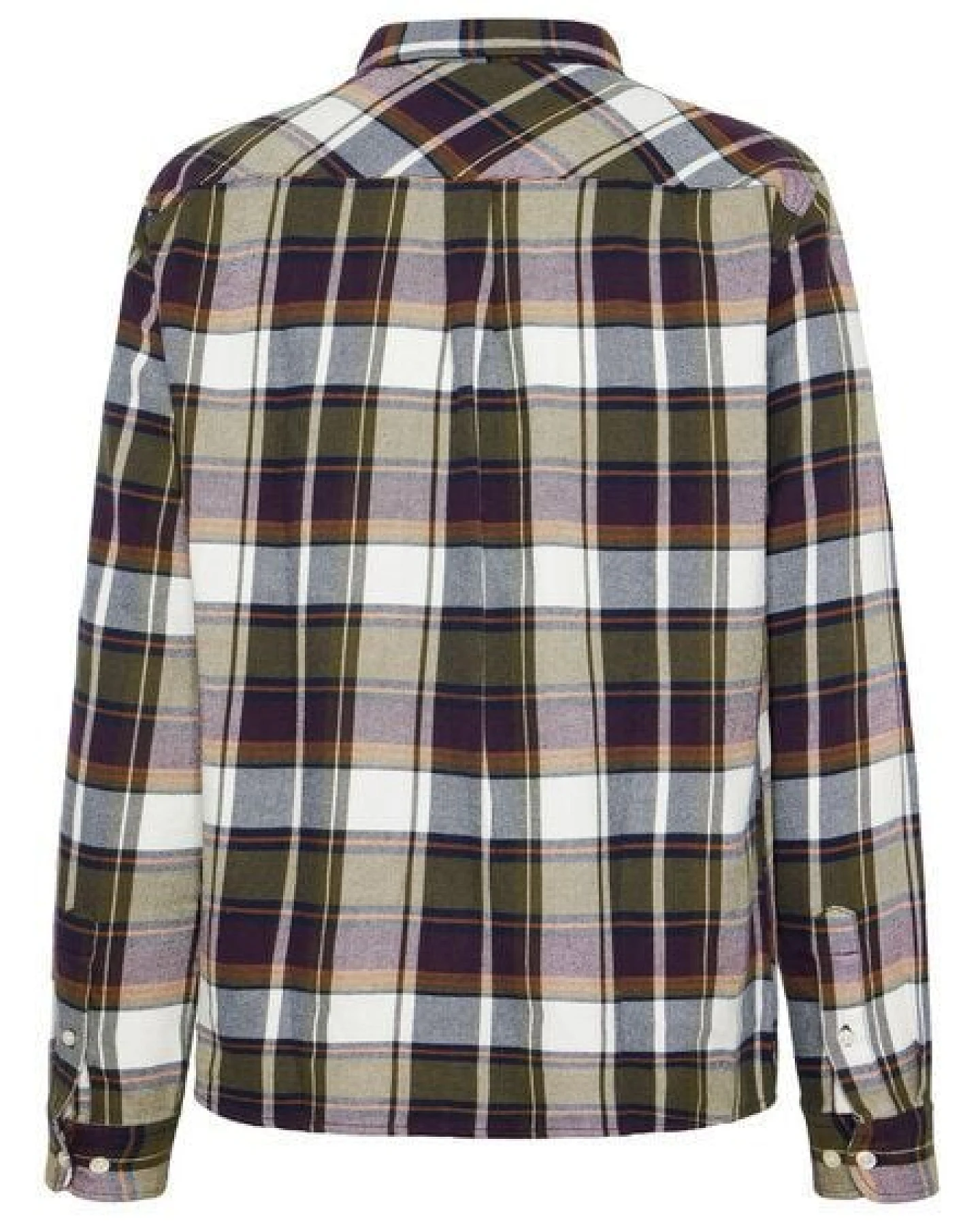KnowledgeCotton Apparel Kariertes Flanell-Hemd – Ansicht 4