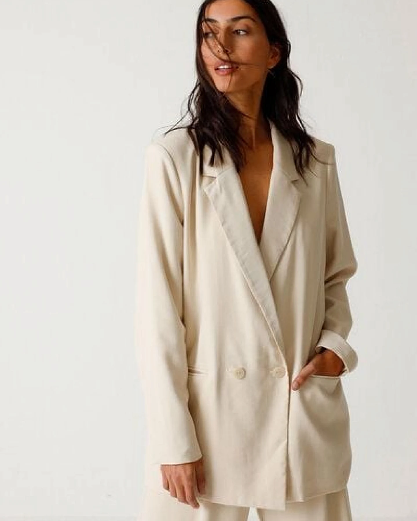 SKFK Blazer Oversized - ATXA JACKET - aus Ecovero – Ansicht 4