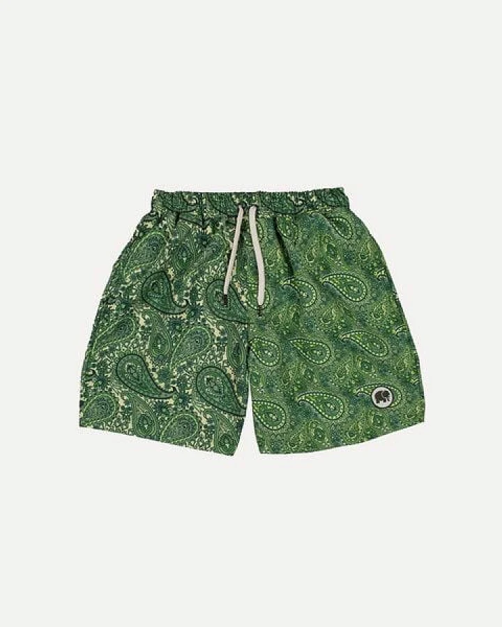 Trendsplant Musk Paisley SEAQUAL®YARN Swim Trunks