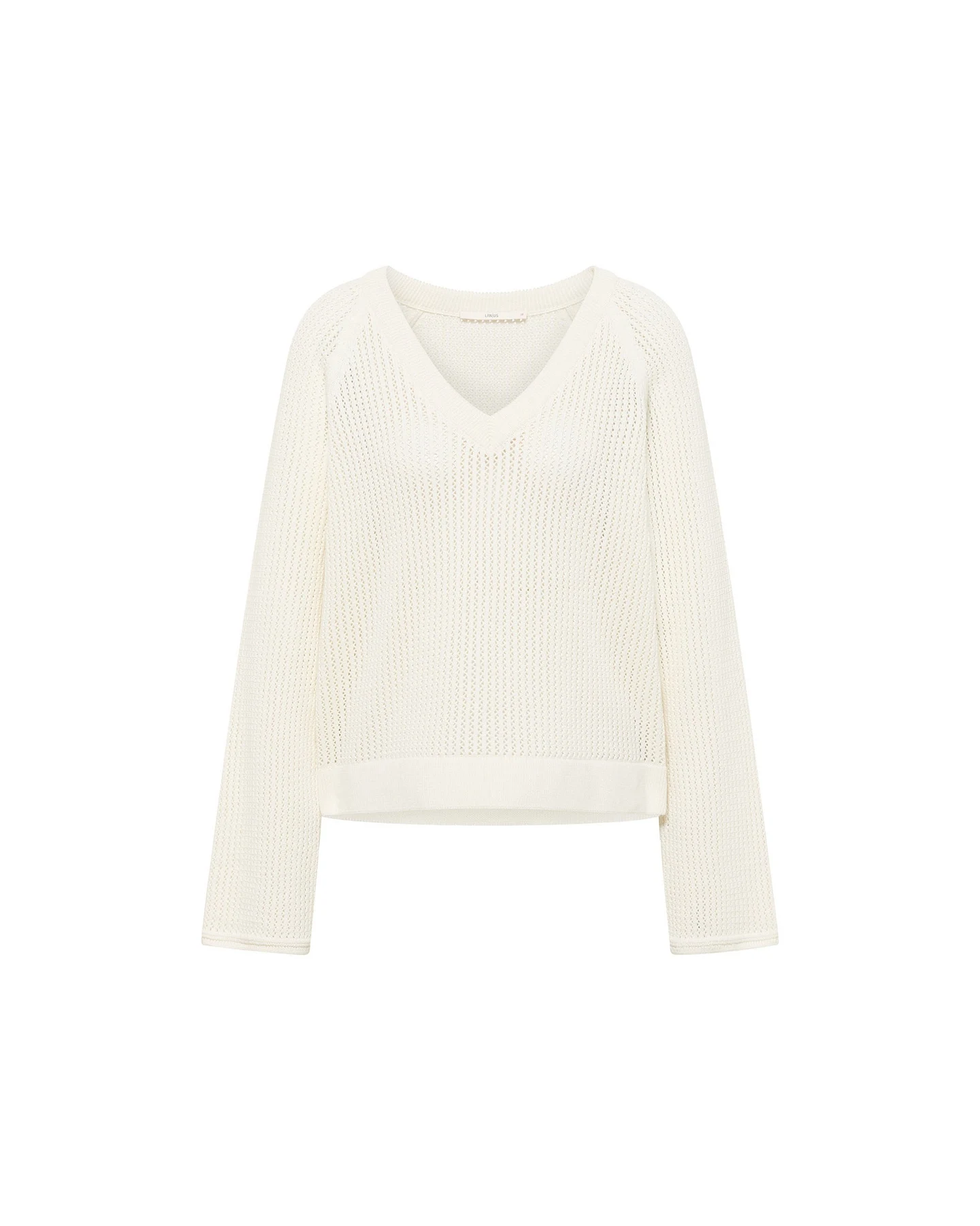 Pullover mit Netzstruktur (GOTS) – Ansicht 8