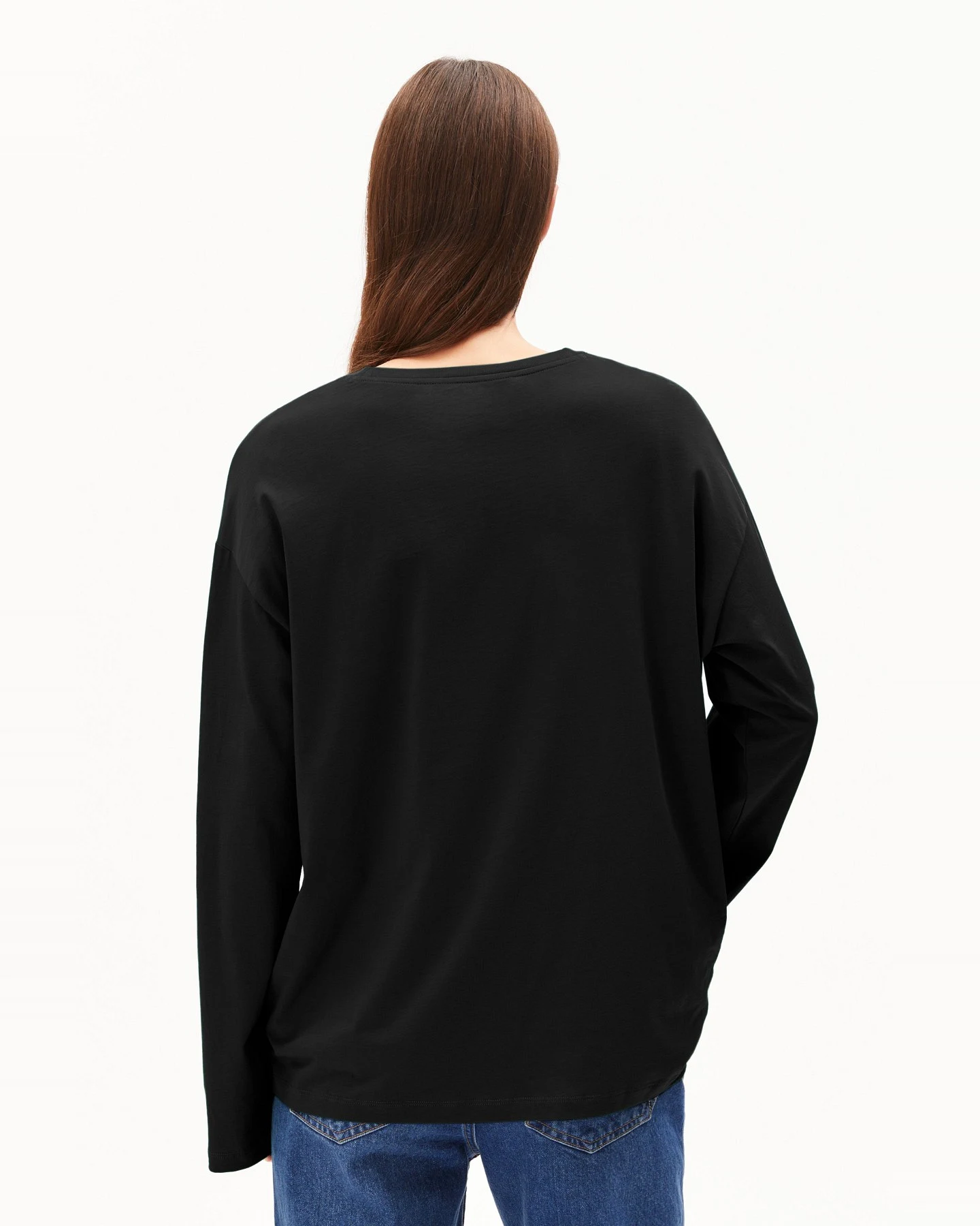 Longsleeve Fietaa Iconic Å Schwarz – Ansicht 5