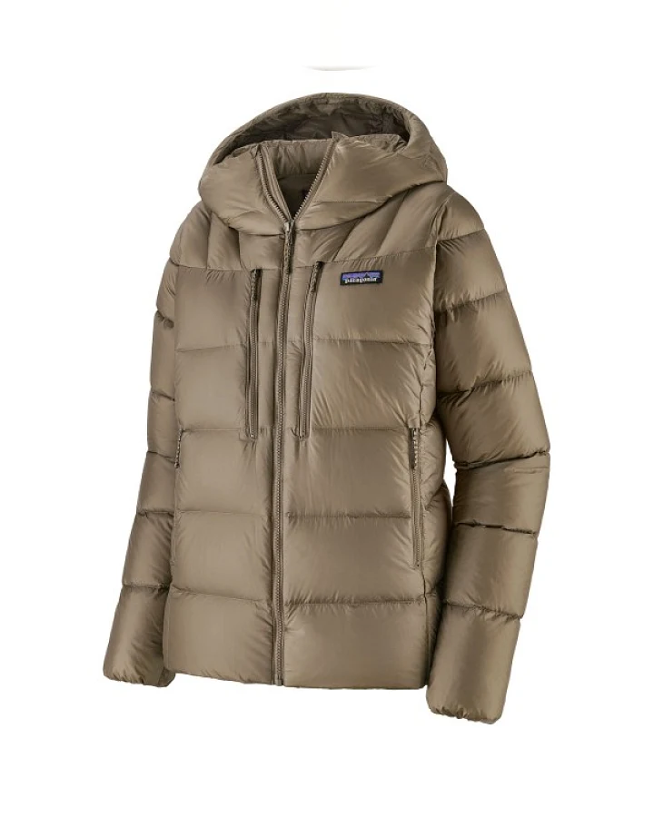 Patagonia - Women's Fitz Roy Down Hoody - Daunenjacke Gr XXL braun/beige