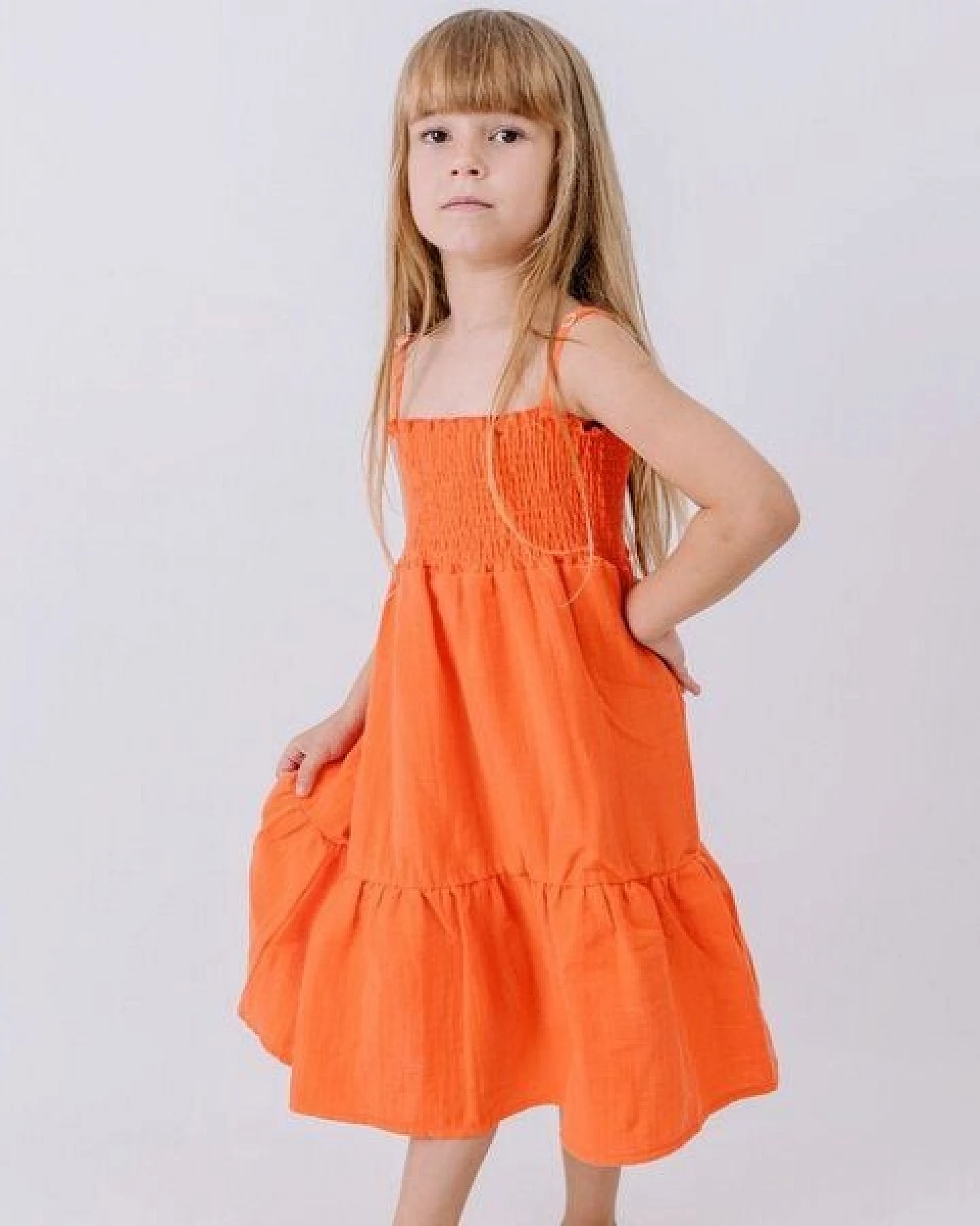 Walkiddy Coral Bloom-Strap Dress – Ansicht 3