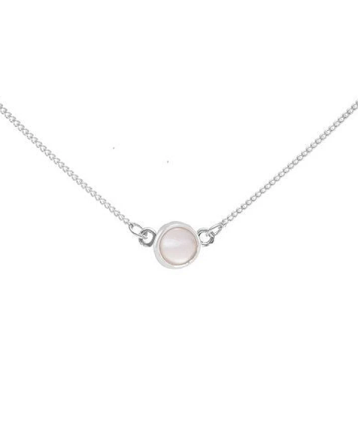 pakilia Kette "Redondo Madreperla rosa"