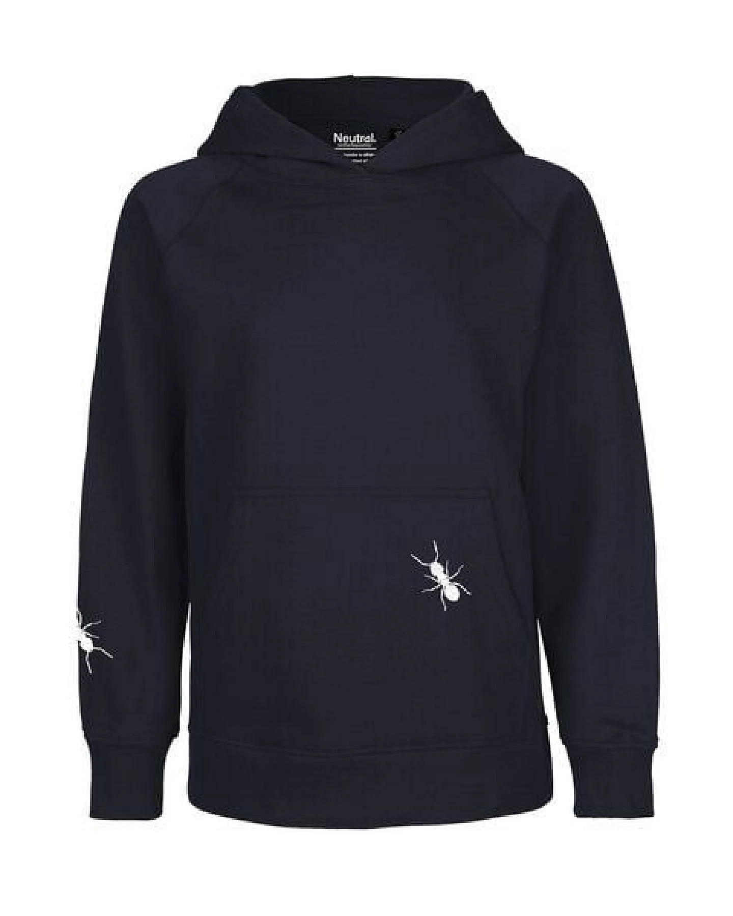 HANDGEDRUCKT "Ameisen" Kinder-Hoody – Ansicht 2