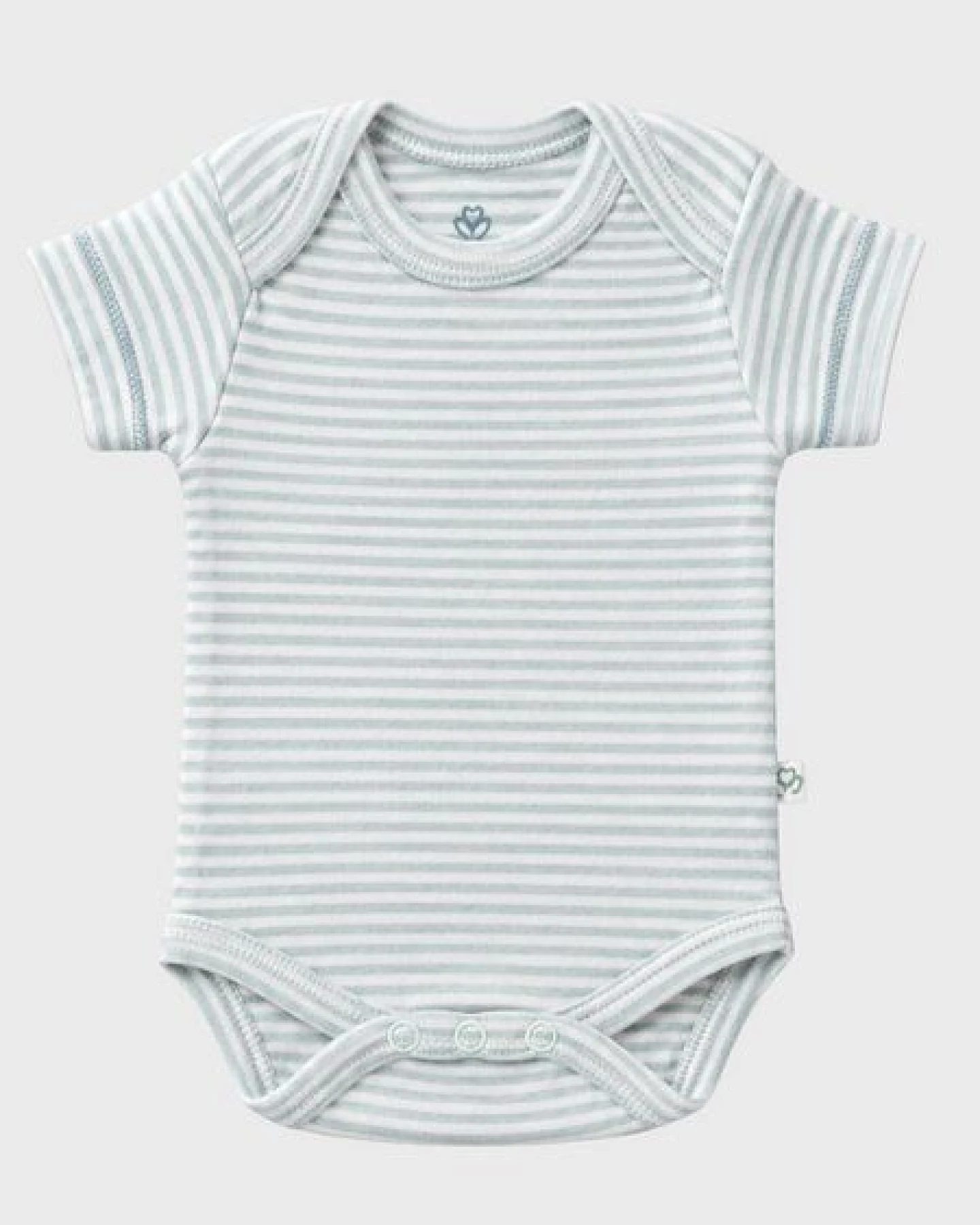 OrganicEra Bio-Kurzarm Babybodys für Neugeborene, 2-teiliges Set – Ansicht 3