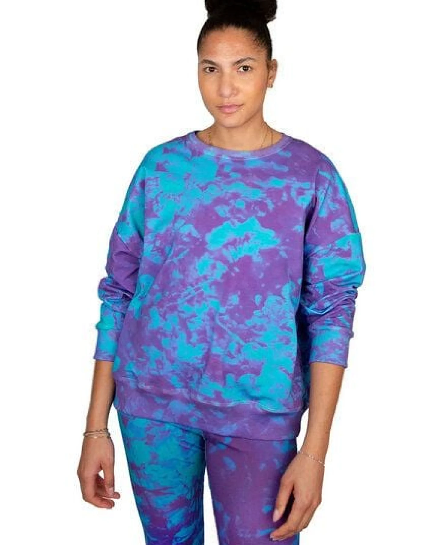 ÆVRIL Unisex Sweatshirt // Avril Print // Bio-Baumwolle – Ansicht 2