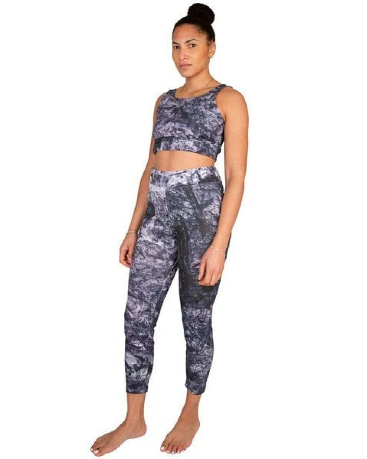 ÆVRIL Damen Yoga Leggings // Tobiume Print // Bio-Baumwolle