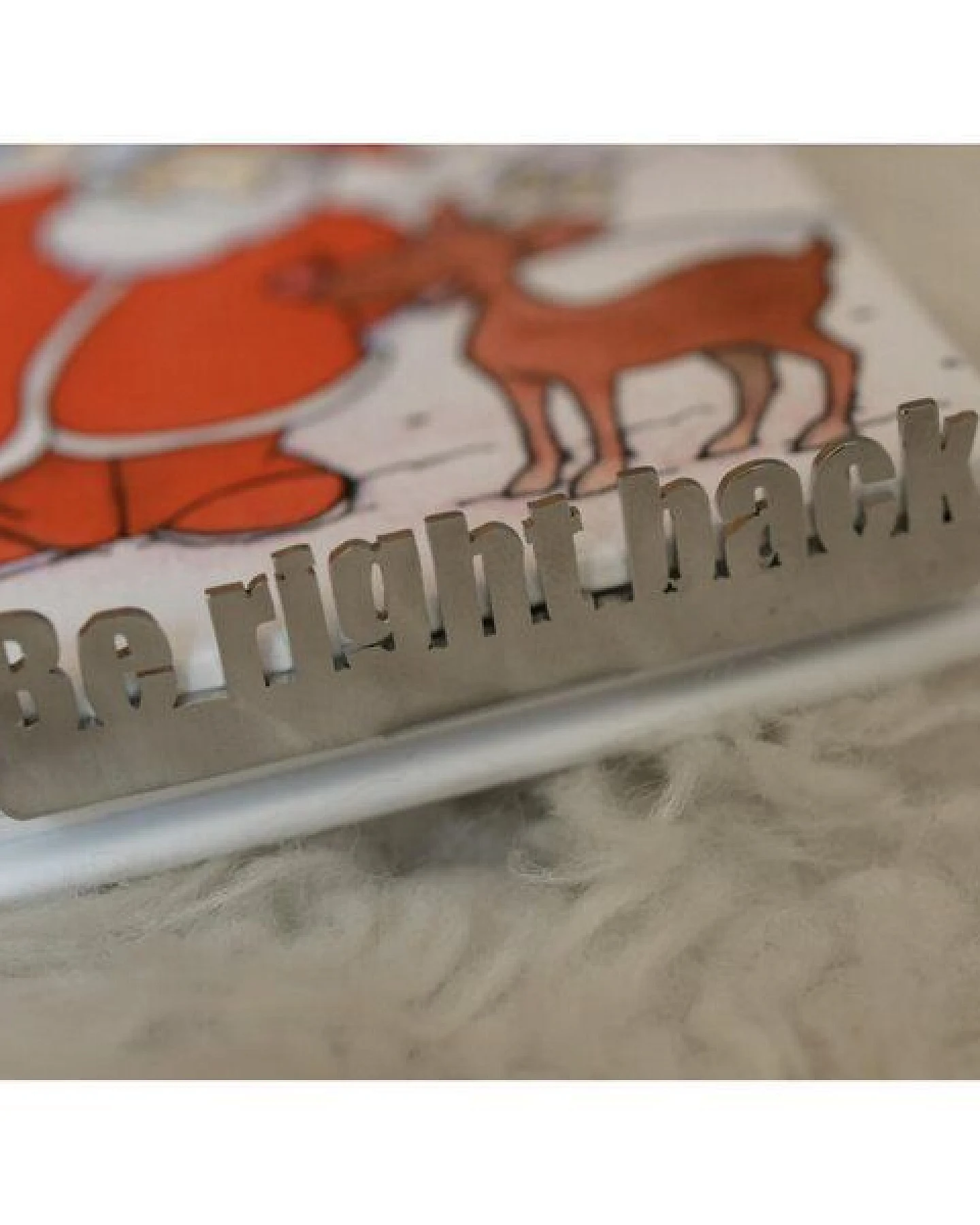 El Puente Lesezeichen "Be right back!" – Ansicht 3