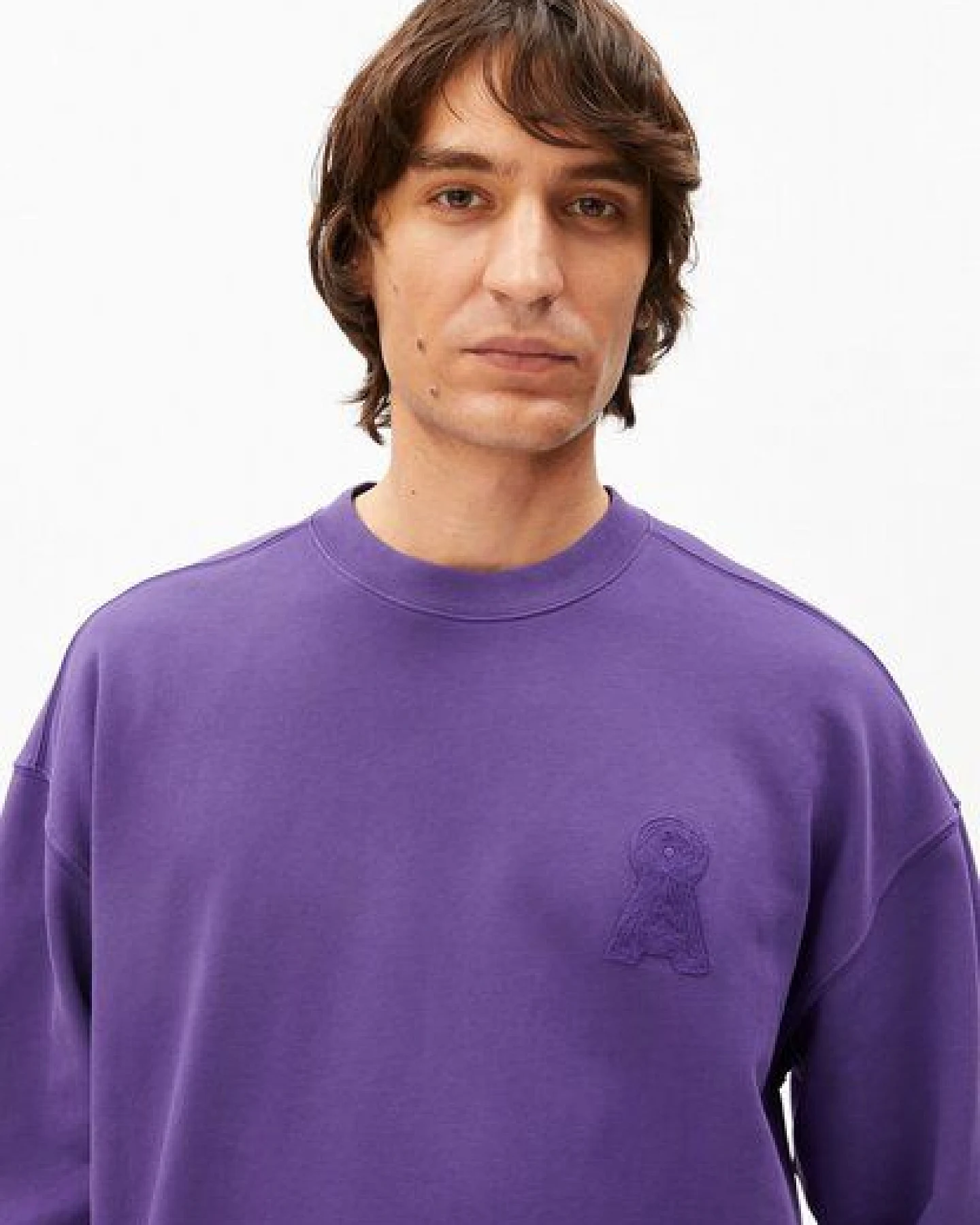 ARMEDANGELS ICONIC Å GMT DYE Herren Pullover aus Bio-Baumwolle – Ansicht 3