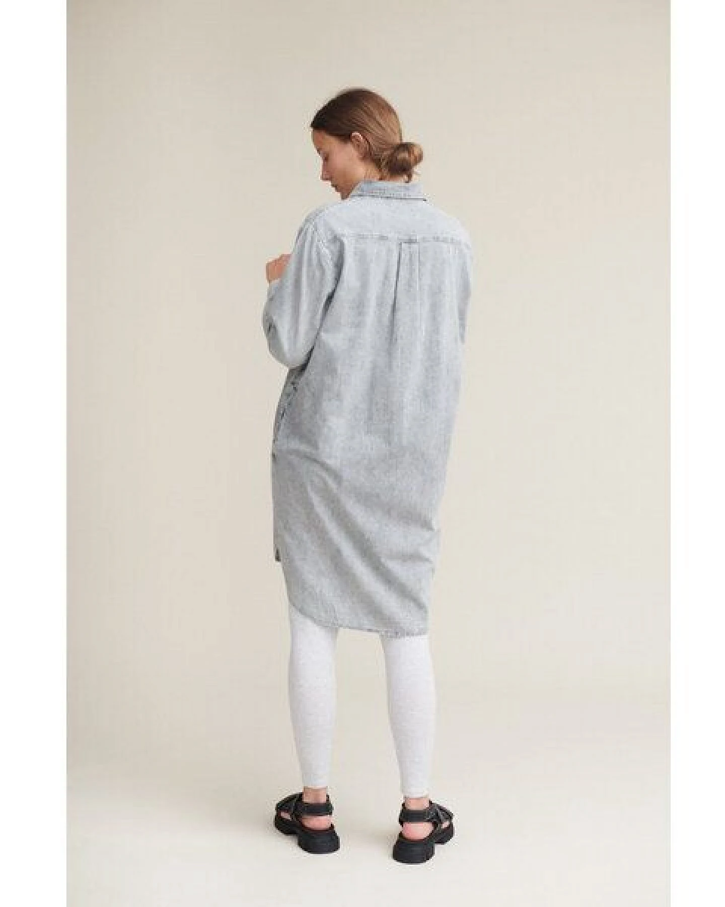 Basic Apparel Hemdkleid BLUEBELL aus Bio-Baumwolle – Ansicht 3