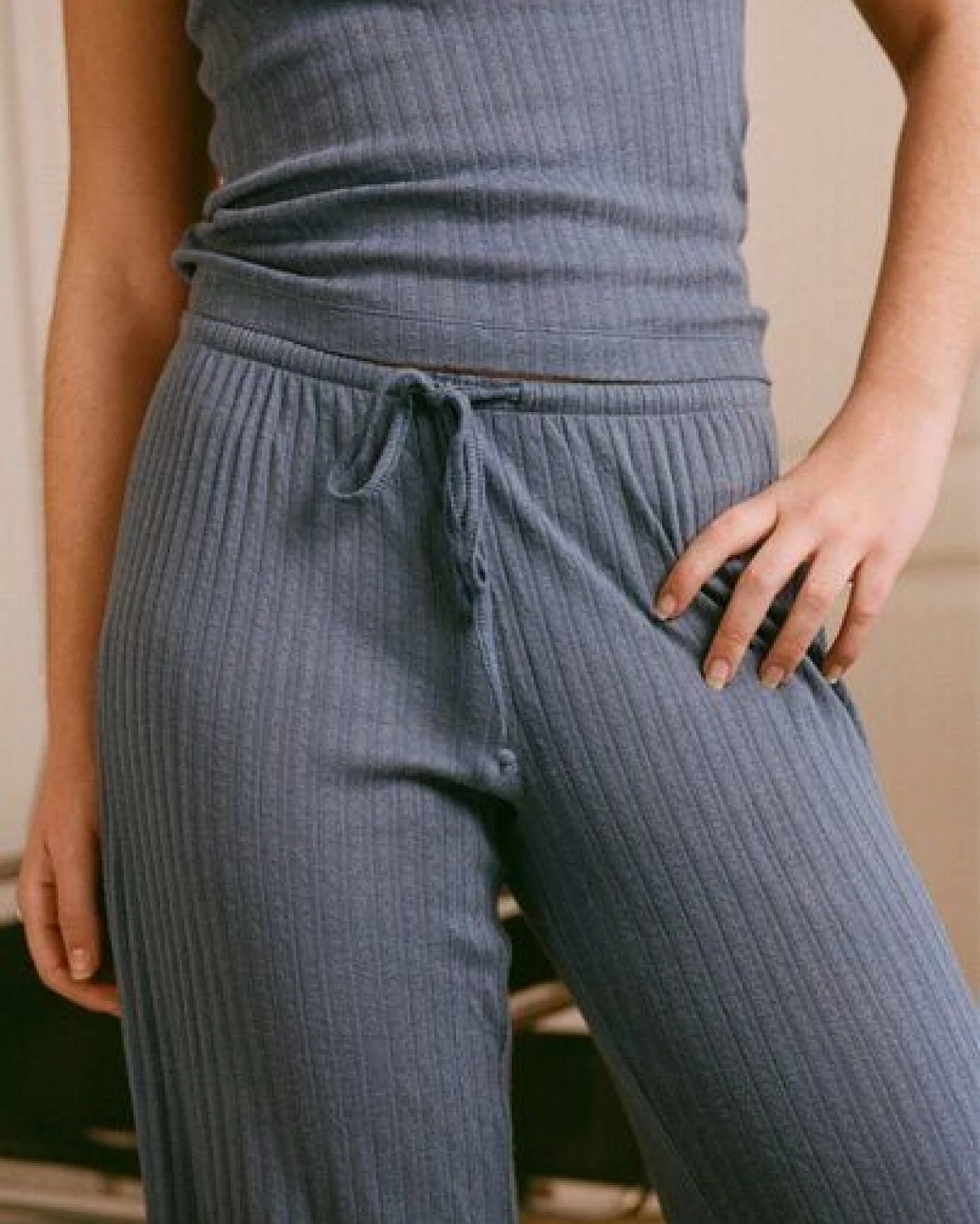 Nénés Hose Emilie – Blau – Ansicht 3