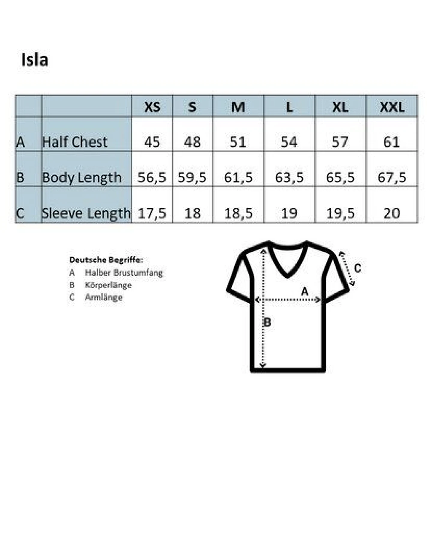 TORLAND Damen T-Shirt mit V- Ausschnitt ISLA – Ansicht 3