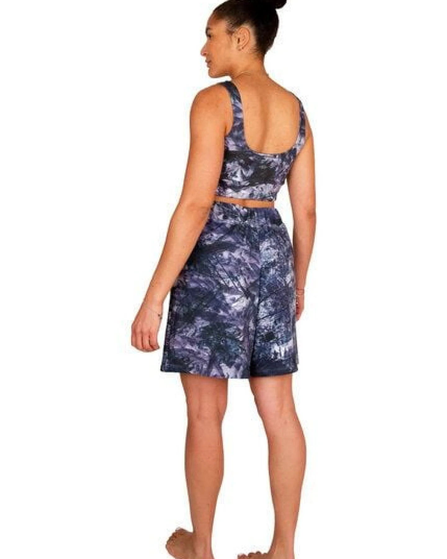 ÆVRIL Unisex Weite Shorts // Tobiume Print // Bio-Baumwolle – Ansicht 4