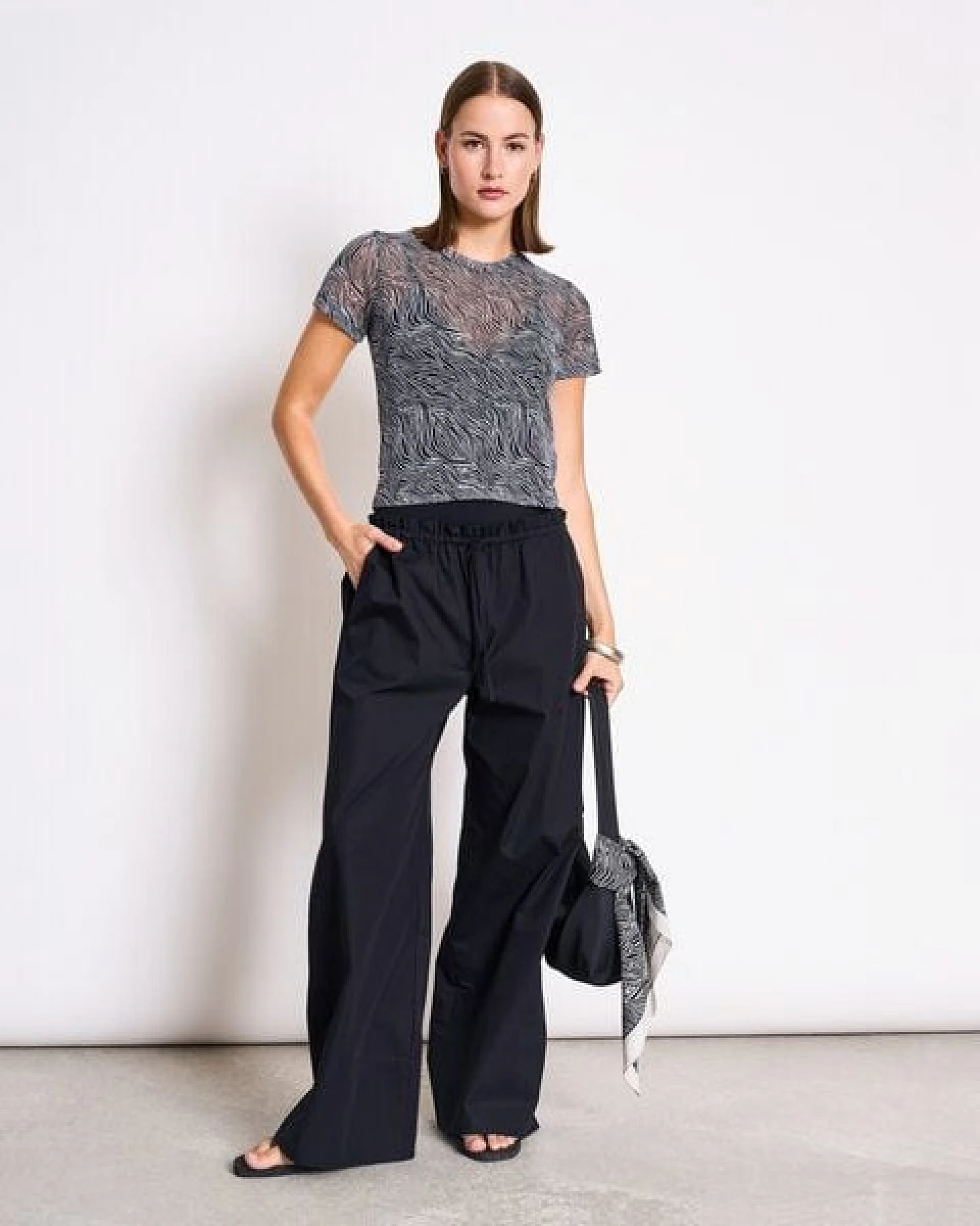 JAN N JUNE Mesh T-Shirt EVIE – Ansicht 2
