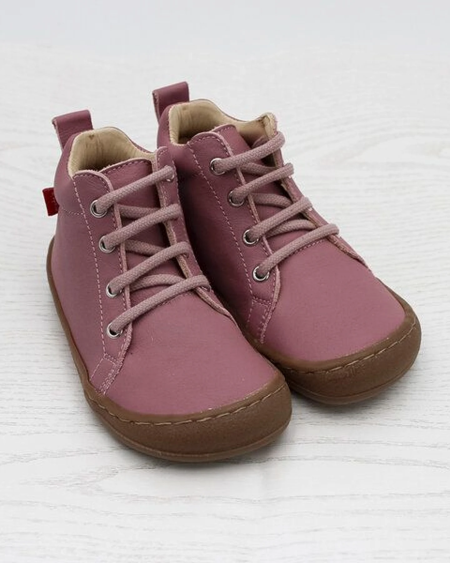 Pololo Barfuß-Halbschuh "ECO" zum Schnüren, aus chromfreiem Leder, unisex – Ansicht 2