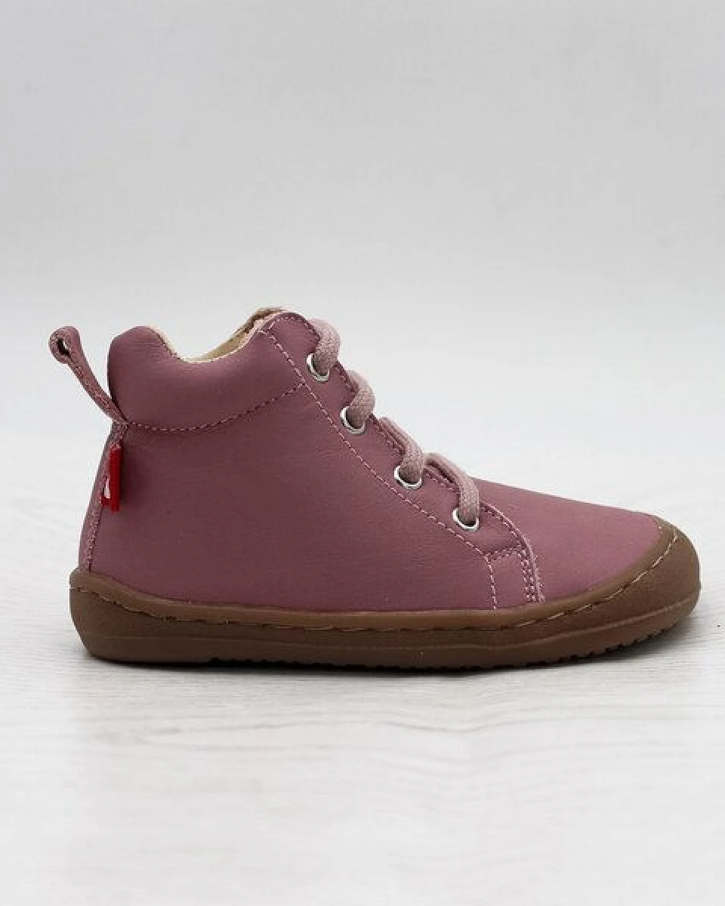 Pololo Barfuß-Halbschuh "ECO" zum Schnüren, aus chromfreiem Leder, unisex – Ansicht 3