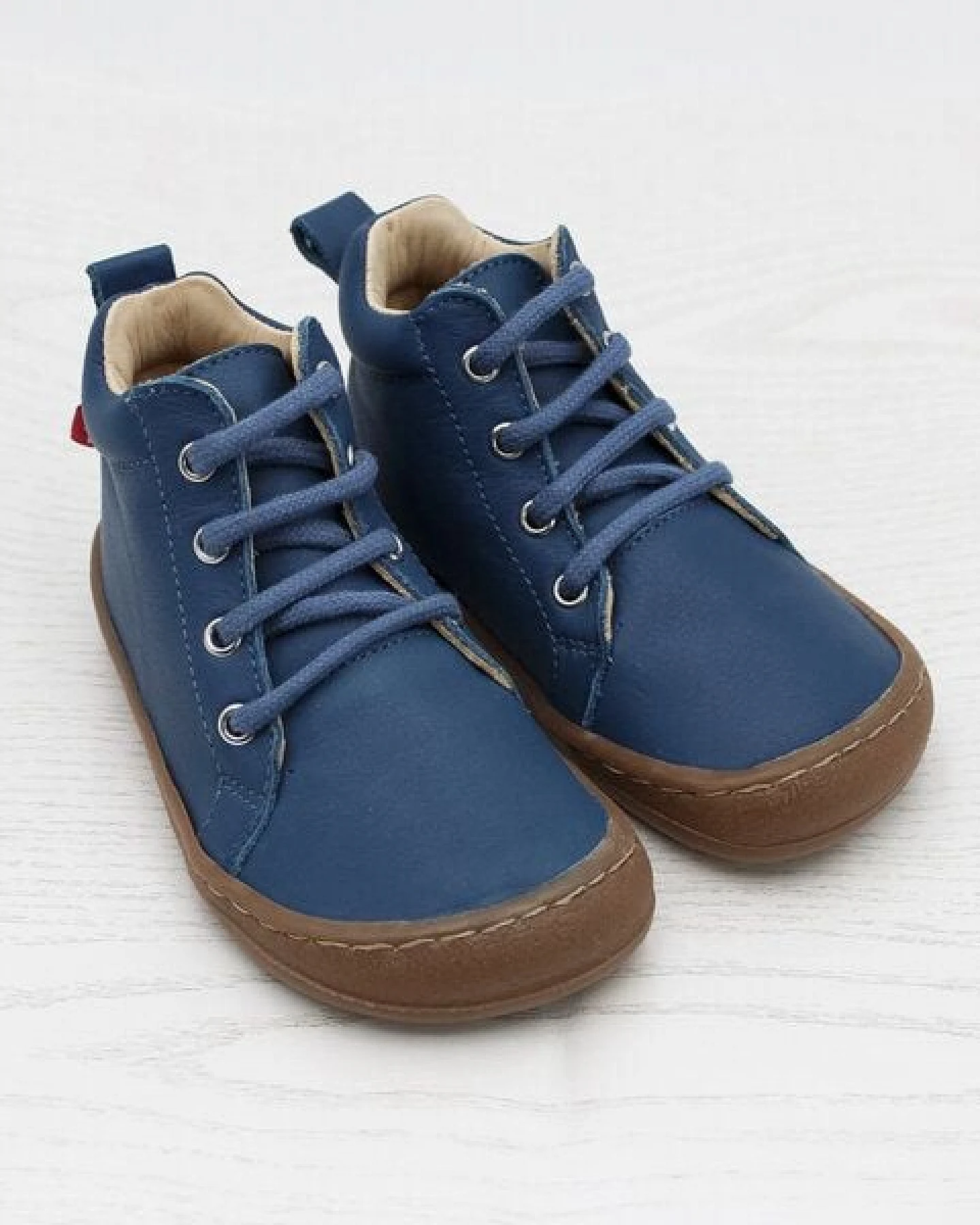 Pololo Barfuß-Halbschuh "ECO" zum Schnüren, aus chromfreiem Leder, unisex – Ansicht 2