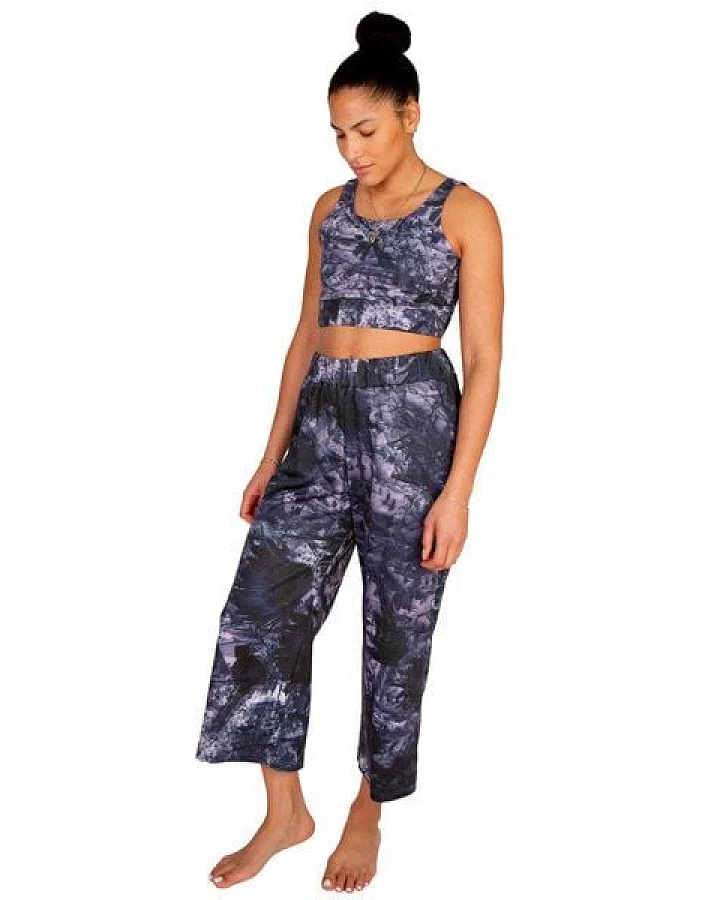 ÆVRIL Unisex Yoga Hose // Floripa Print // Bio-Baumwolle