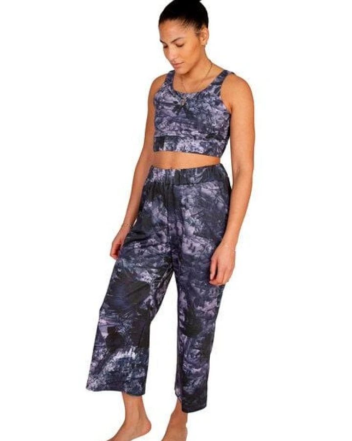 ÆVRIL Unisex Yoga Hose // Floripa Print // Bio-Baumwolle