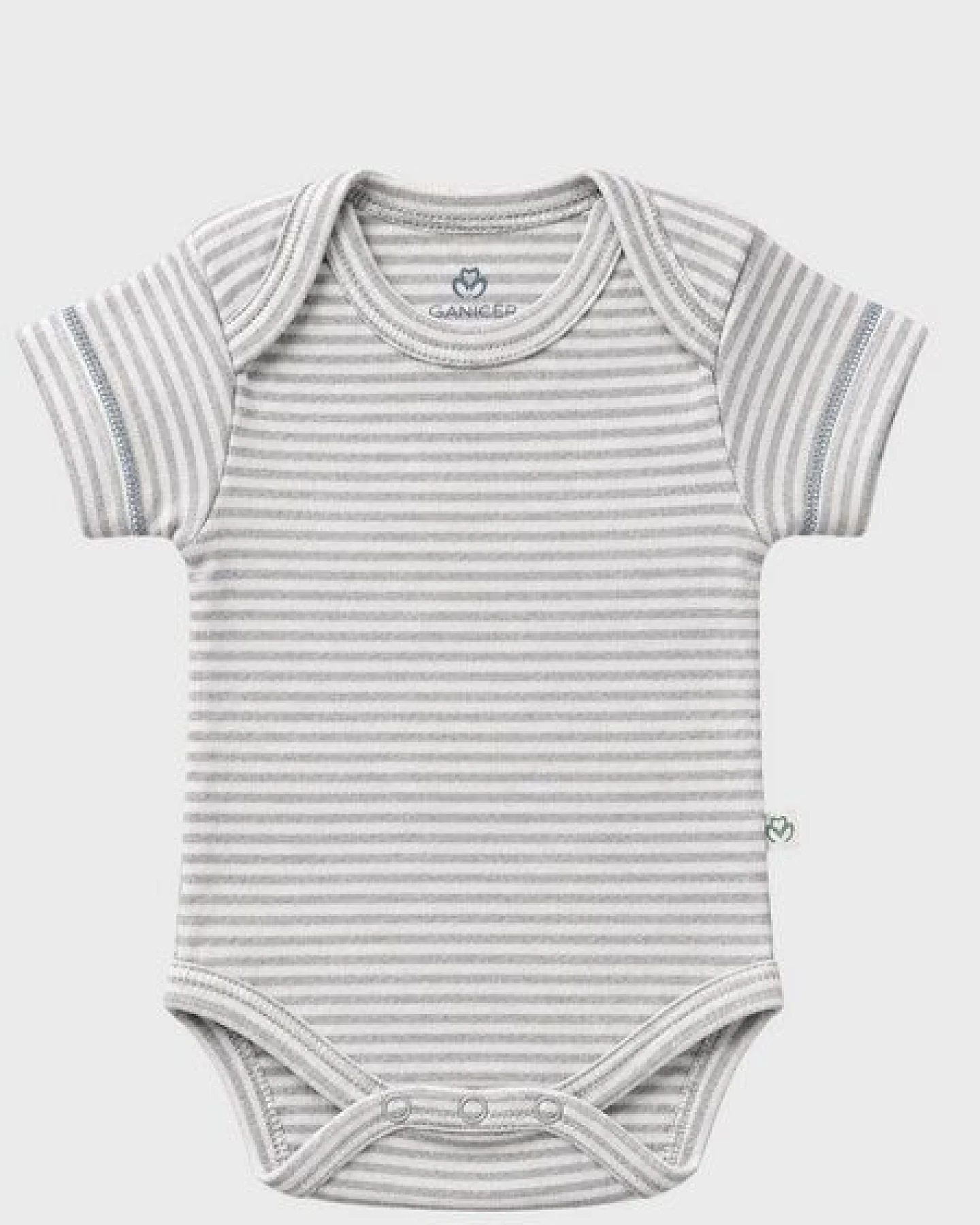 OrganicEra Bio-Kurzarm Babybodys für Neugeborene, 2-teiliges Set – Ansicht 3