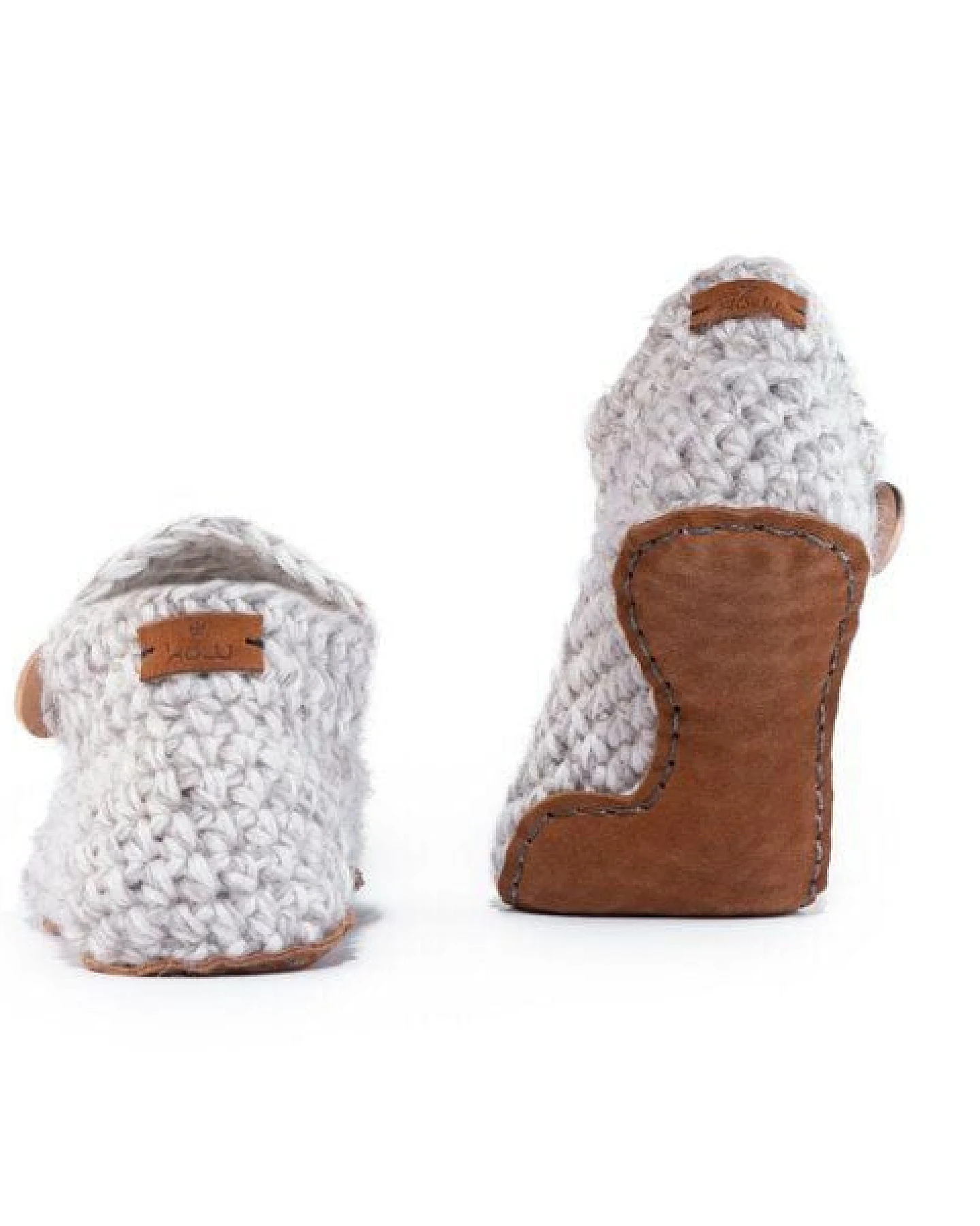 Kingdom of Wow - Handgefertigte Hausschuhe aus Wolle - low top – Ansicht 4