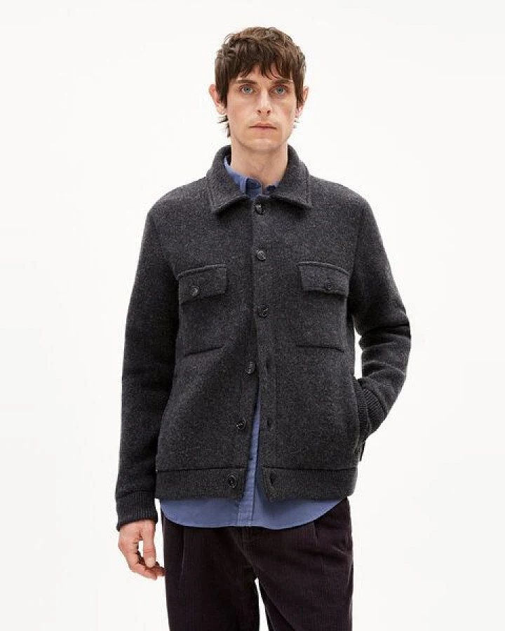 ARMEDANGELS MAARK Herren Strickjacke aus Bio-Woll Mix