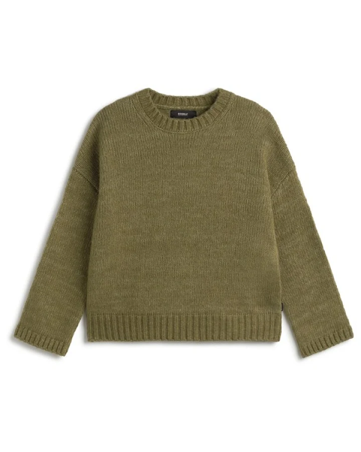 Ecoalf - Women's Kiwi Knit - Wollpullover Gr L oliv