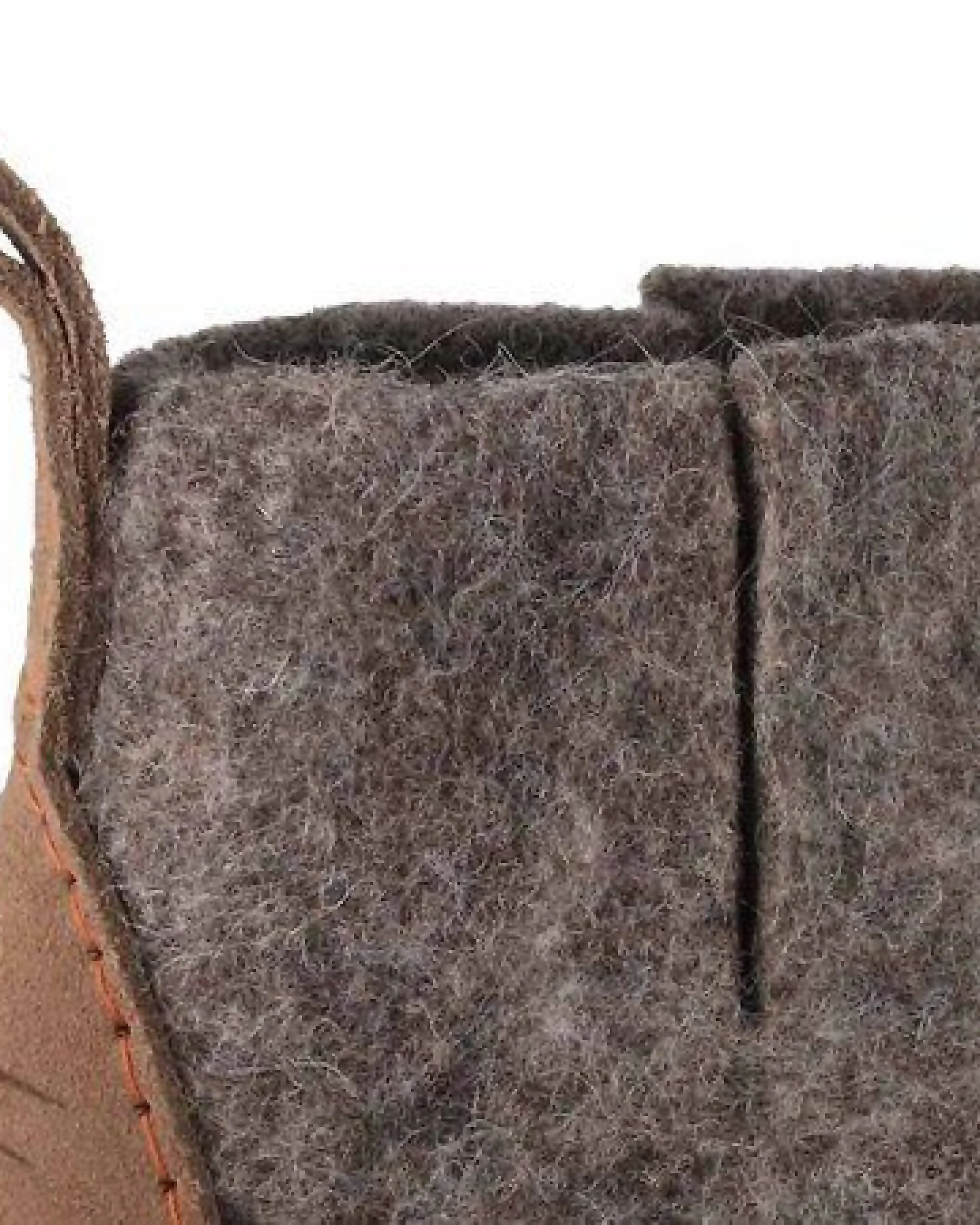 WoolFit Yeti Filzboots hohe Hausschuhe mit Naturgummisohle, handgefilzt aus 100% Wolle – Ansicht 4