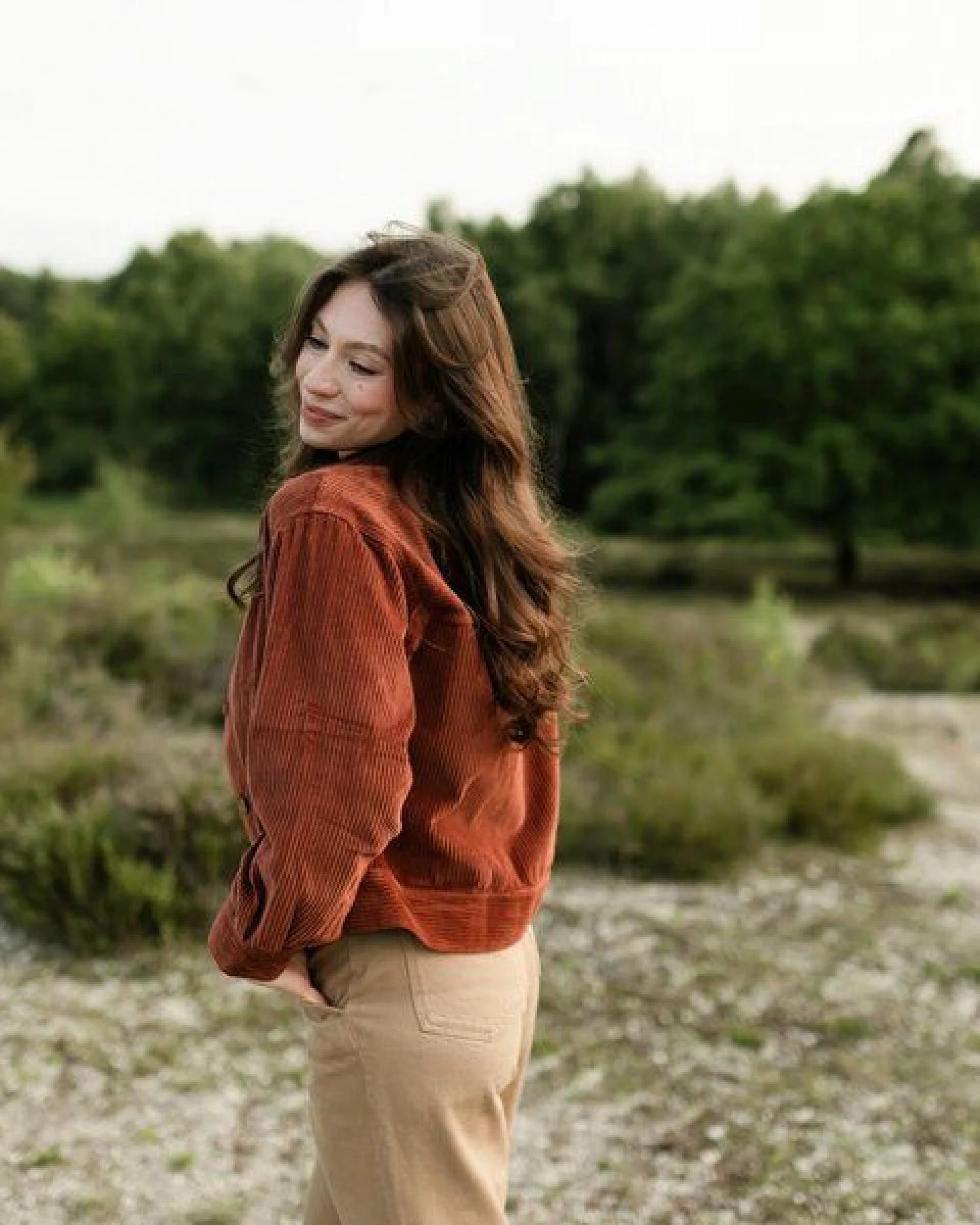 NORDLICHT Damen Cord Jacke aus 100% Bio-Baumwolle SILJA – Ansicht 3