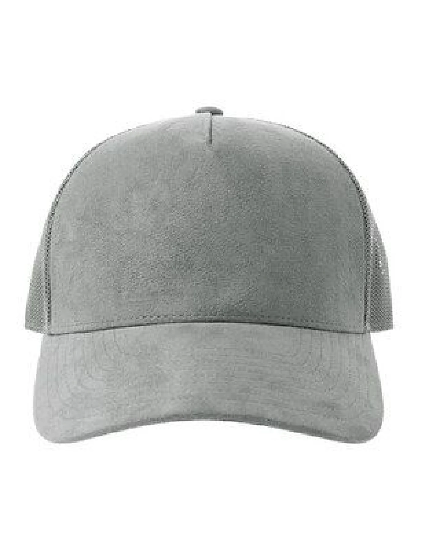 Atlantis Headwear Damen / Herren Netz Cap kombiniert mit Wildlederoptik Basecap Kappe Cappy – Ansicht 3