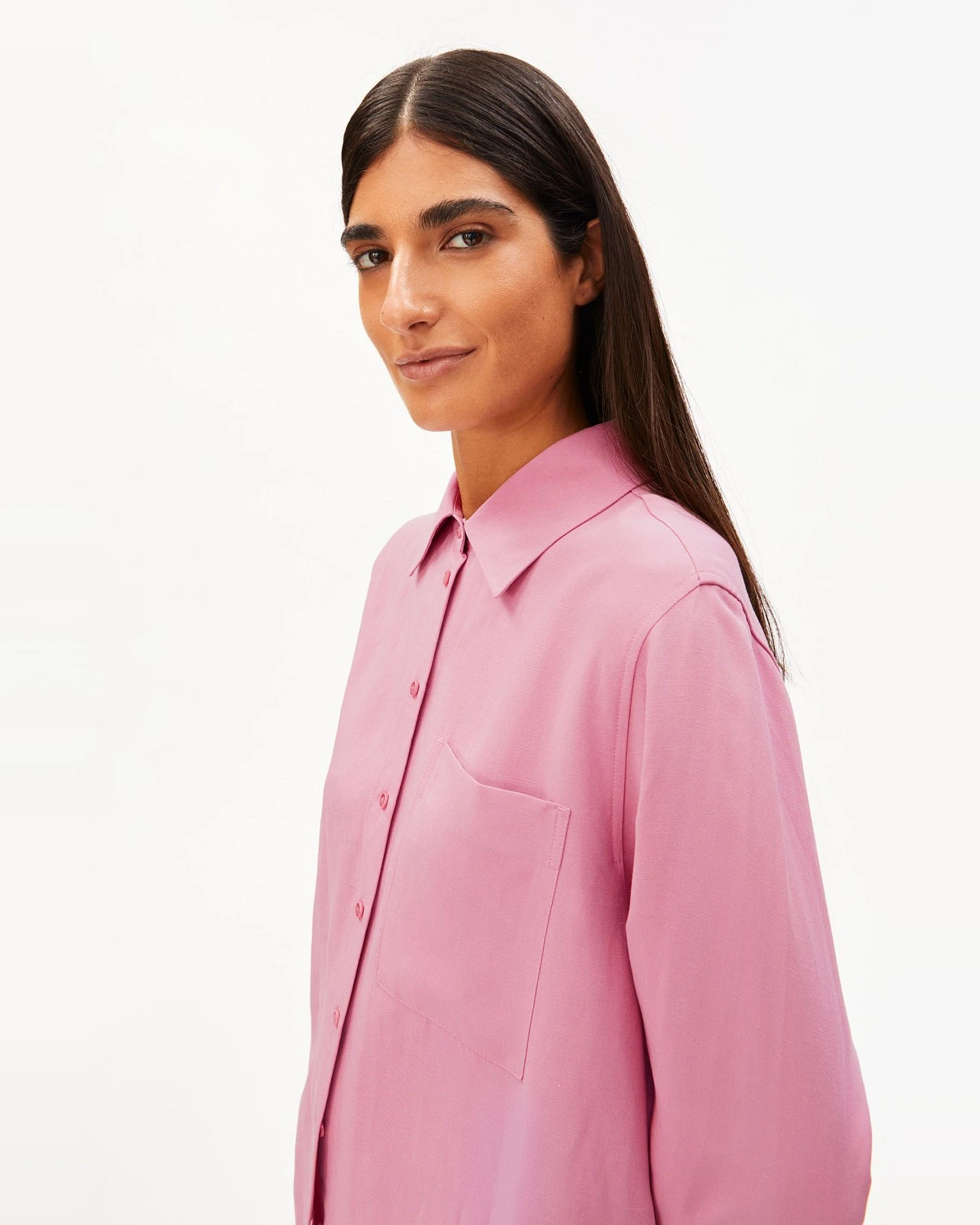 Bluse Linen Blend – Ansicht 3