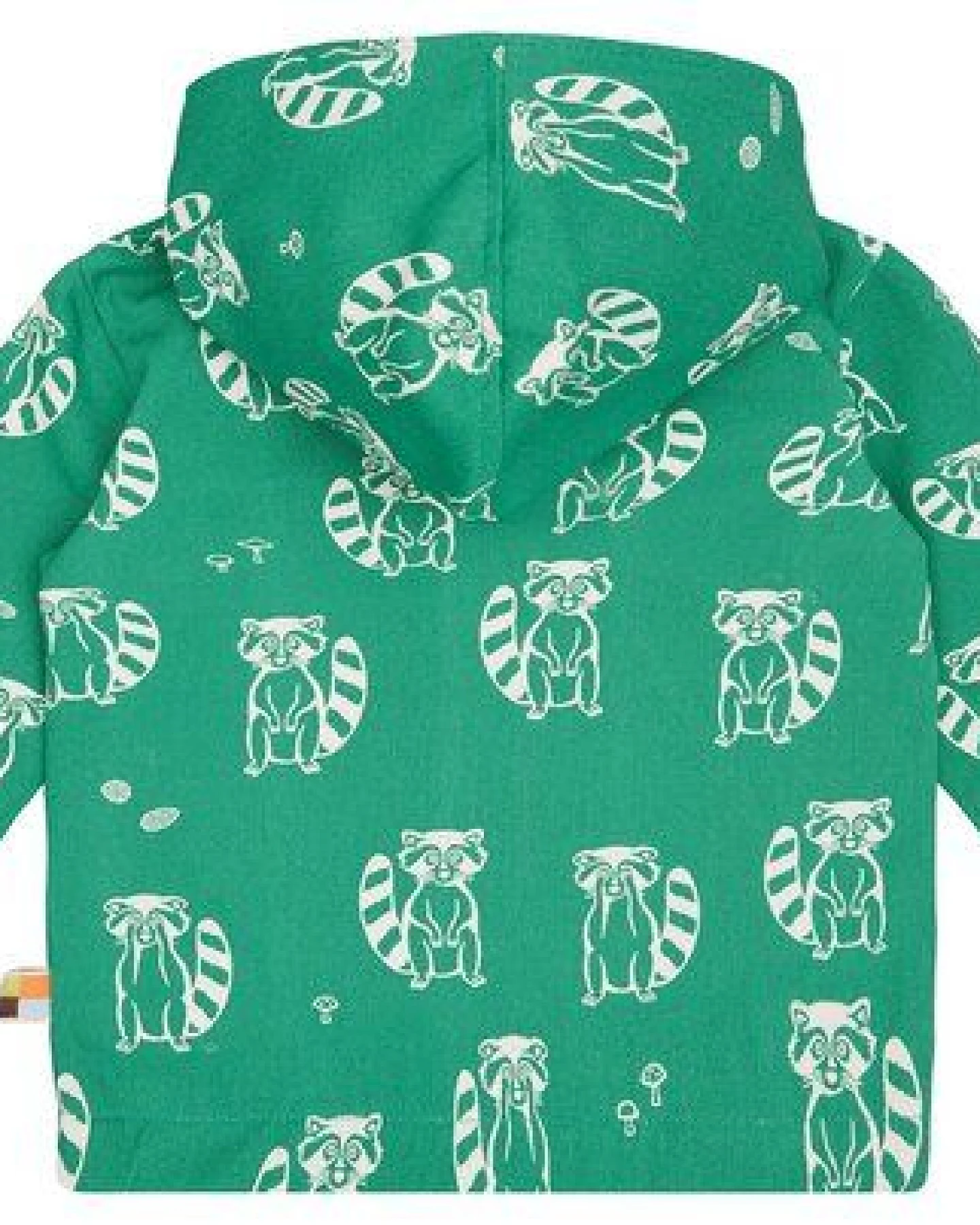 loud + proud Babys & Kinder Wasserabweisende Jacke mit Druck, GOTS-zertifiziert – Ansicht 2
