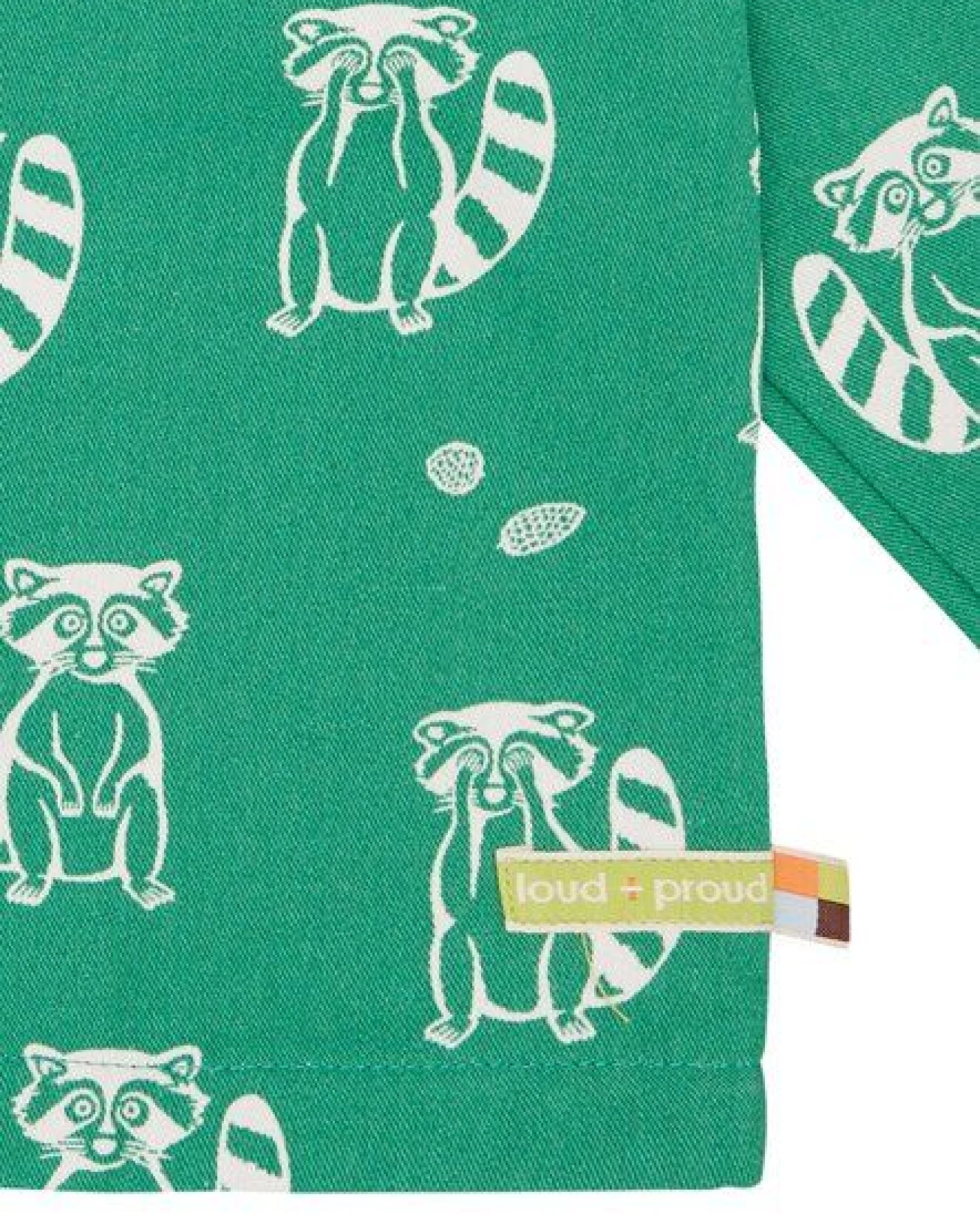 loud + proud Babys & Kinder Wasserabweisende Jacke mit Druck, GOTS-zertifiziert – Ansicht 4