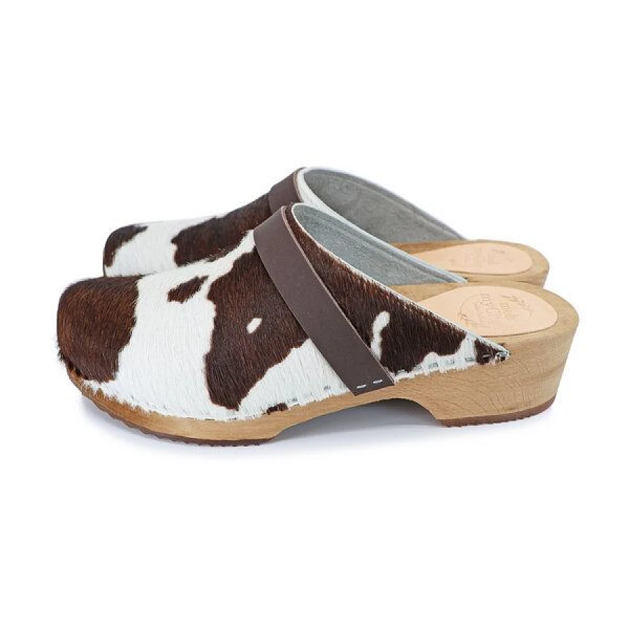 Braun-Weiß Cow - Kuhfell