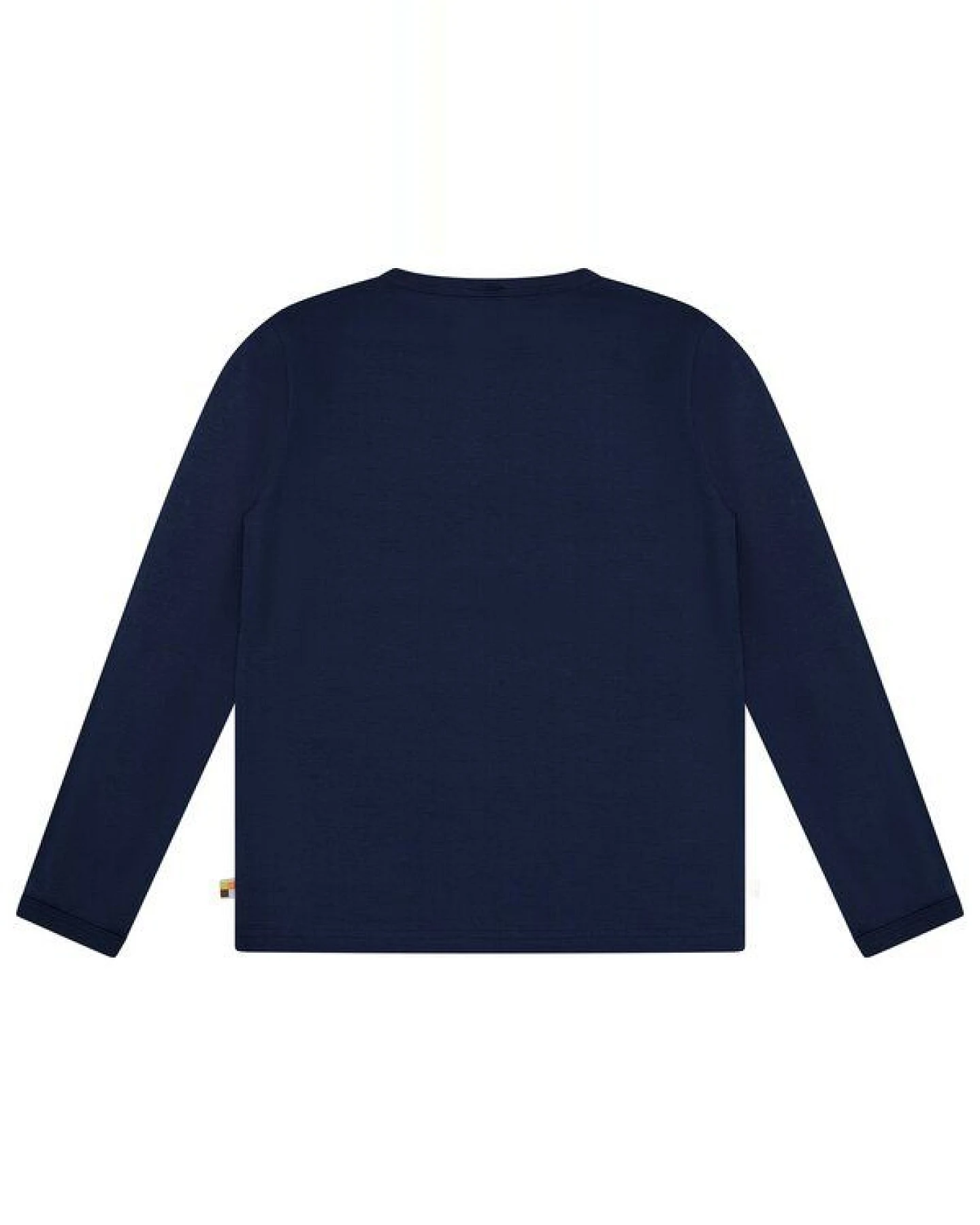 loud + proud Kinder Shirt langarm uni, GOTS-zertifiziert – Ansicht 2