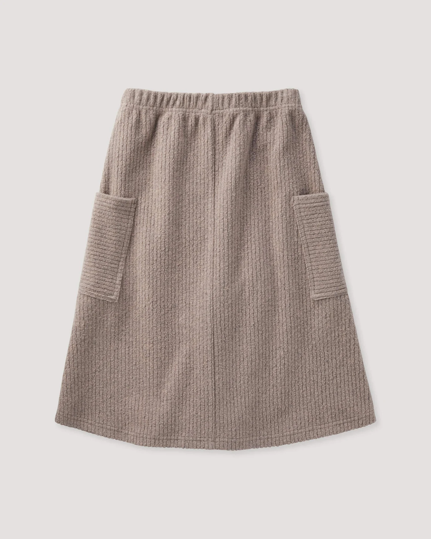hessnatur Kinder Fleece Rock BETTER RECYCLING aus Bio-Baumwolle - orange - Größe 122/128 – Ansicht 2