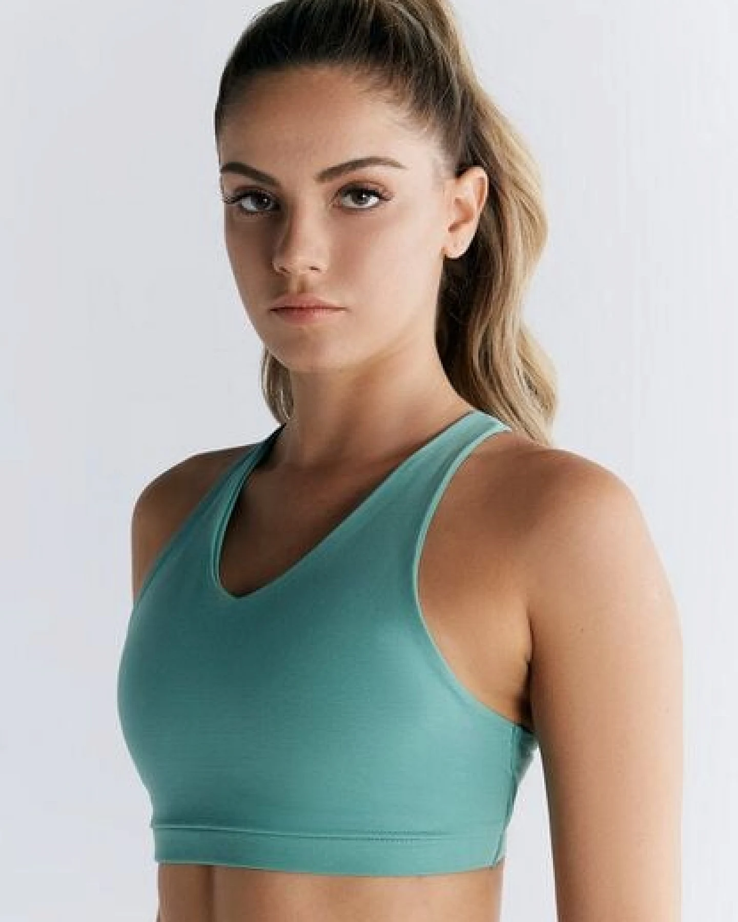 True North Damen Sport BH Bustier aus Bio-Baumwolle Gepolstert Padded Bra Top T1232 – Ansicht 3
