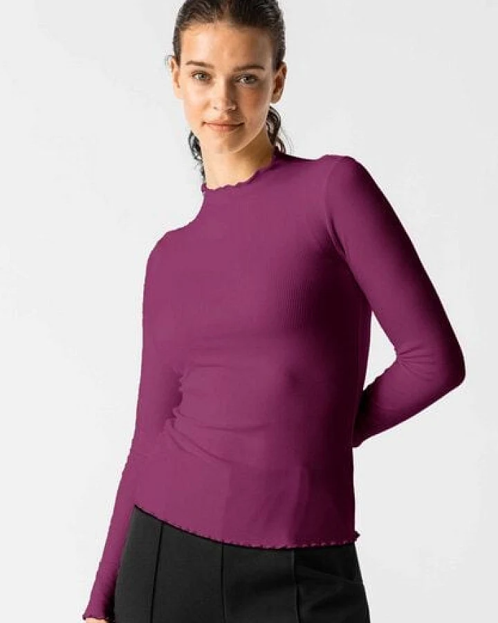 Les Lunes Langarmshirt „Fleur“