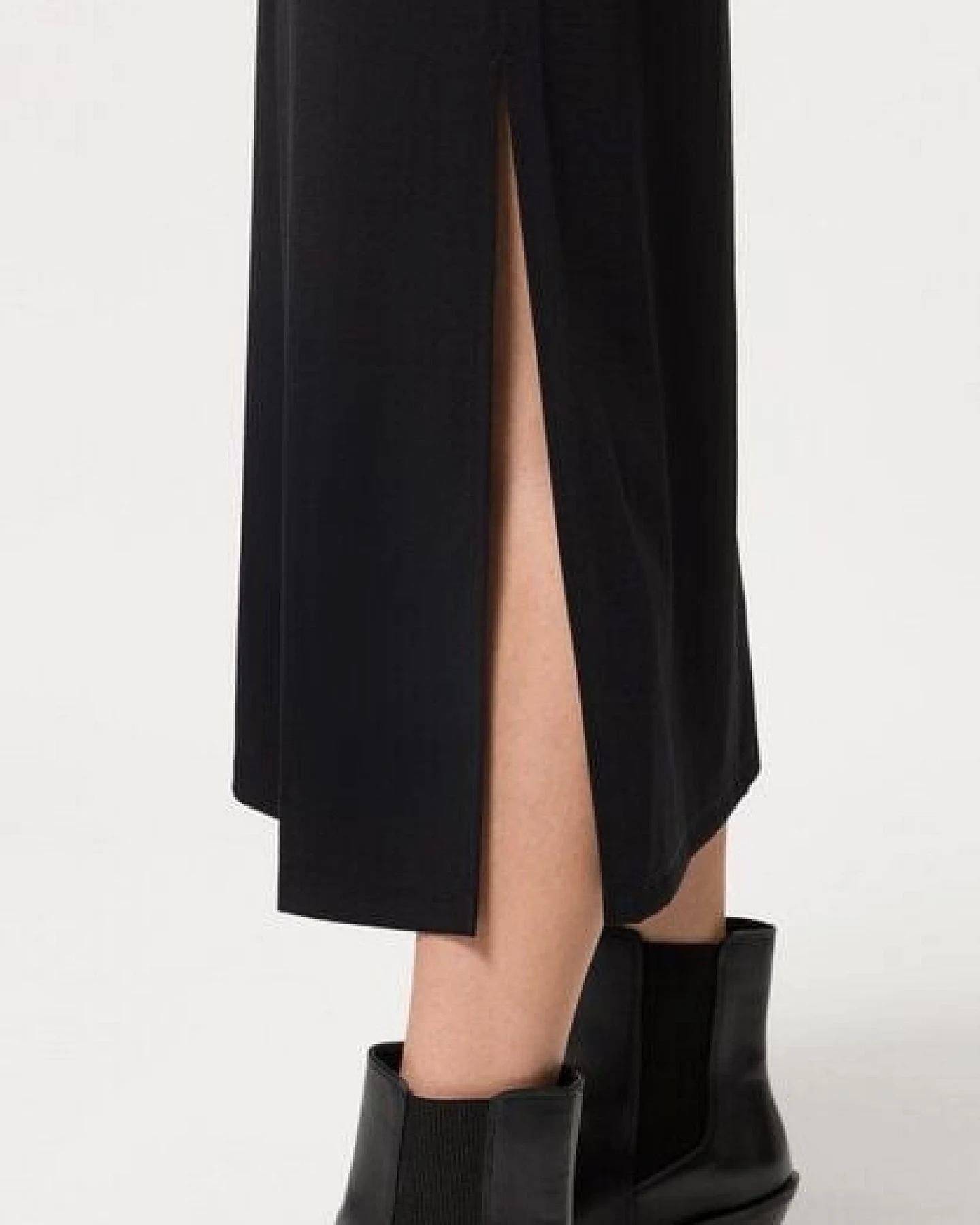 Les Lunes Wadenlanges Jersey-Kleid „Dakotaa Dress Midi“ – Ansicht 4