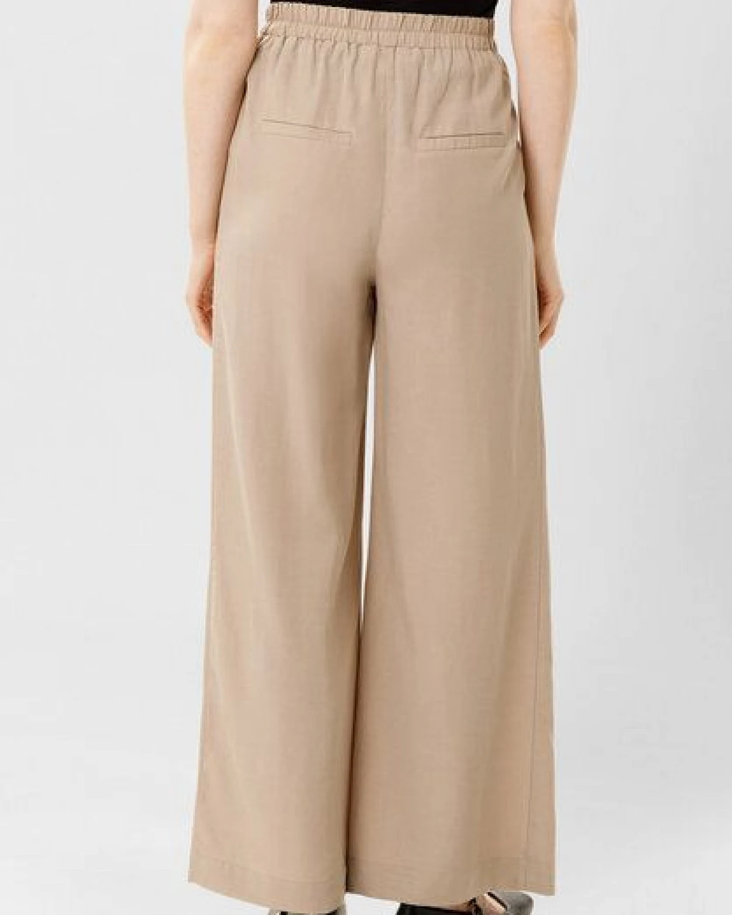 Les Lunes Lange Business Hose „Georgia Wide Leg Pants Linen“ – Ansicht 4