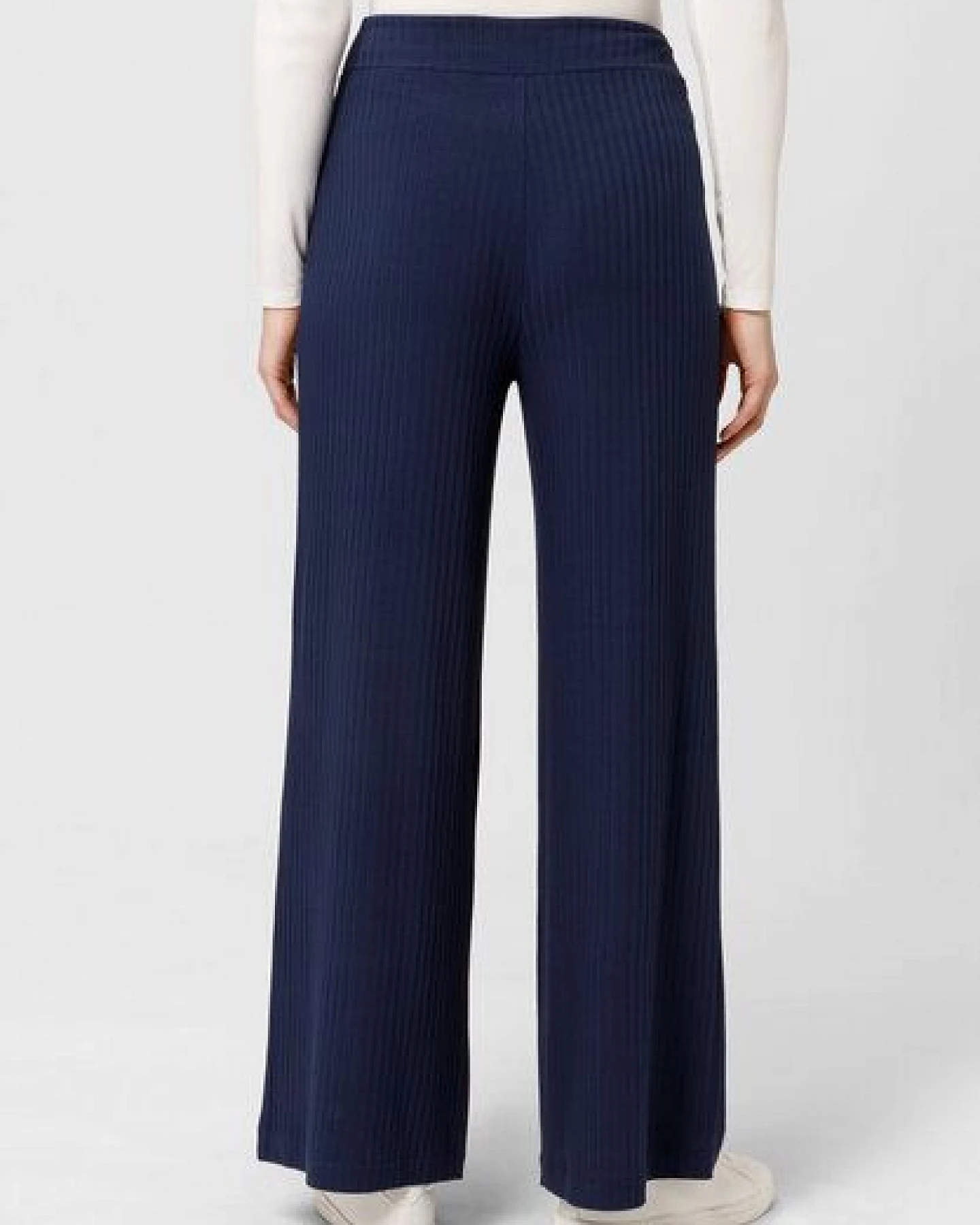 Les Lunes Weite Hosen „Michelle Rib Wide Leg“ – Ansicht 4