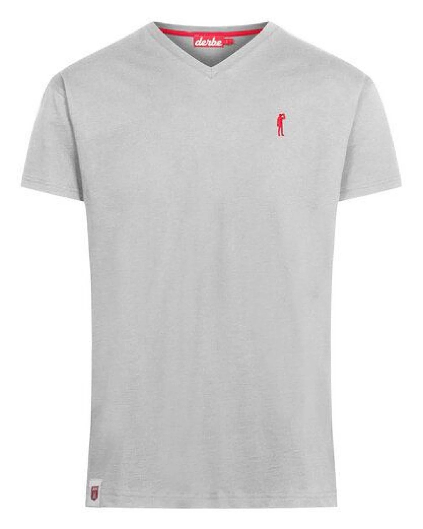 derbe Kurzarm T-shirt Print „Basic Kippes“ – Ansicht 2