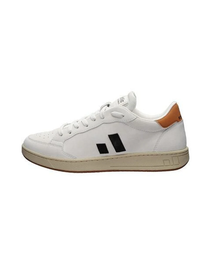 Chalk White | Cognac Brown