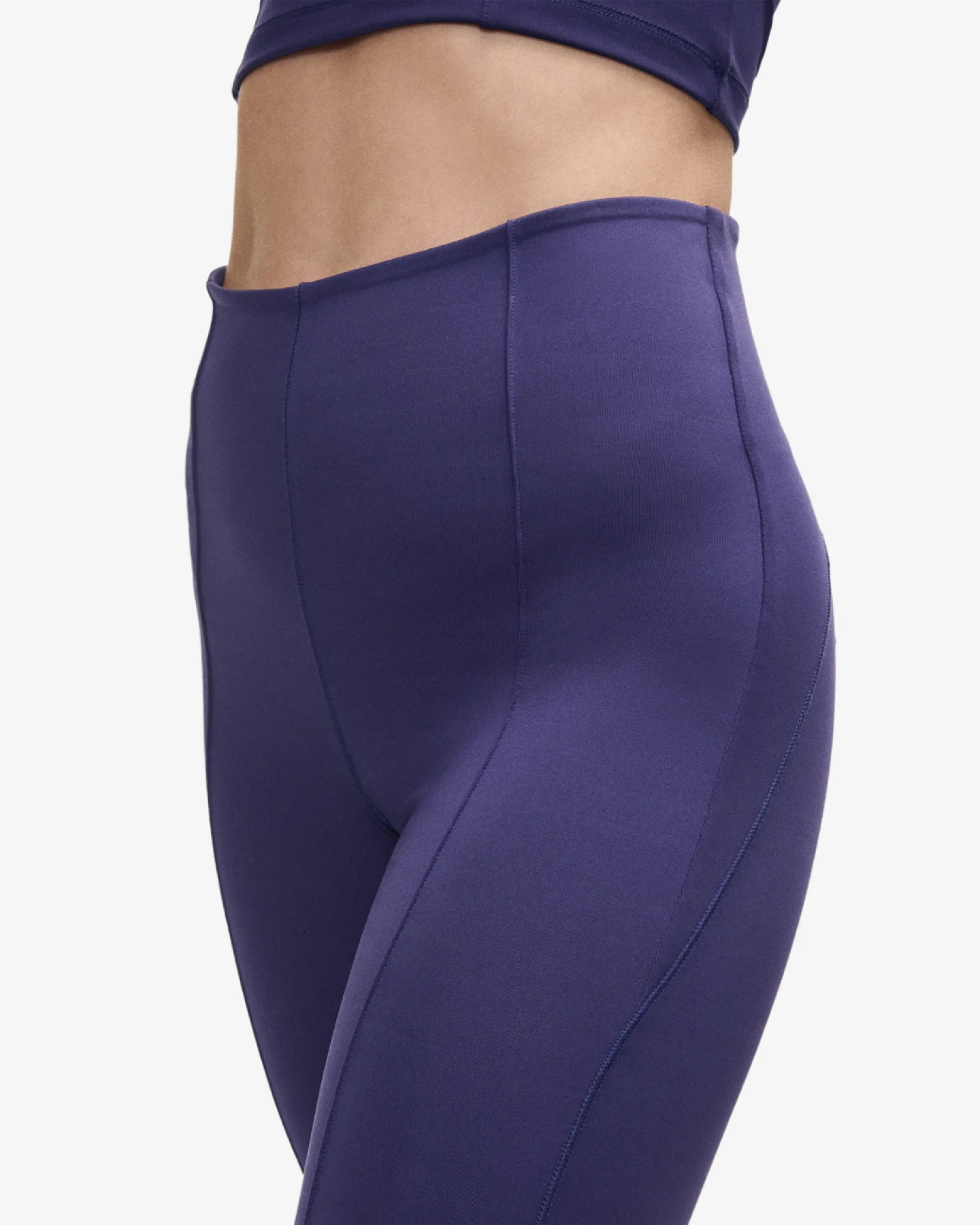 Casall Leggings Edge High Waist - Purple Eclipse M – Ansicht 4