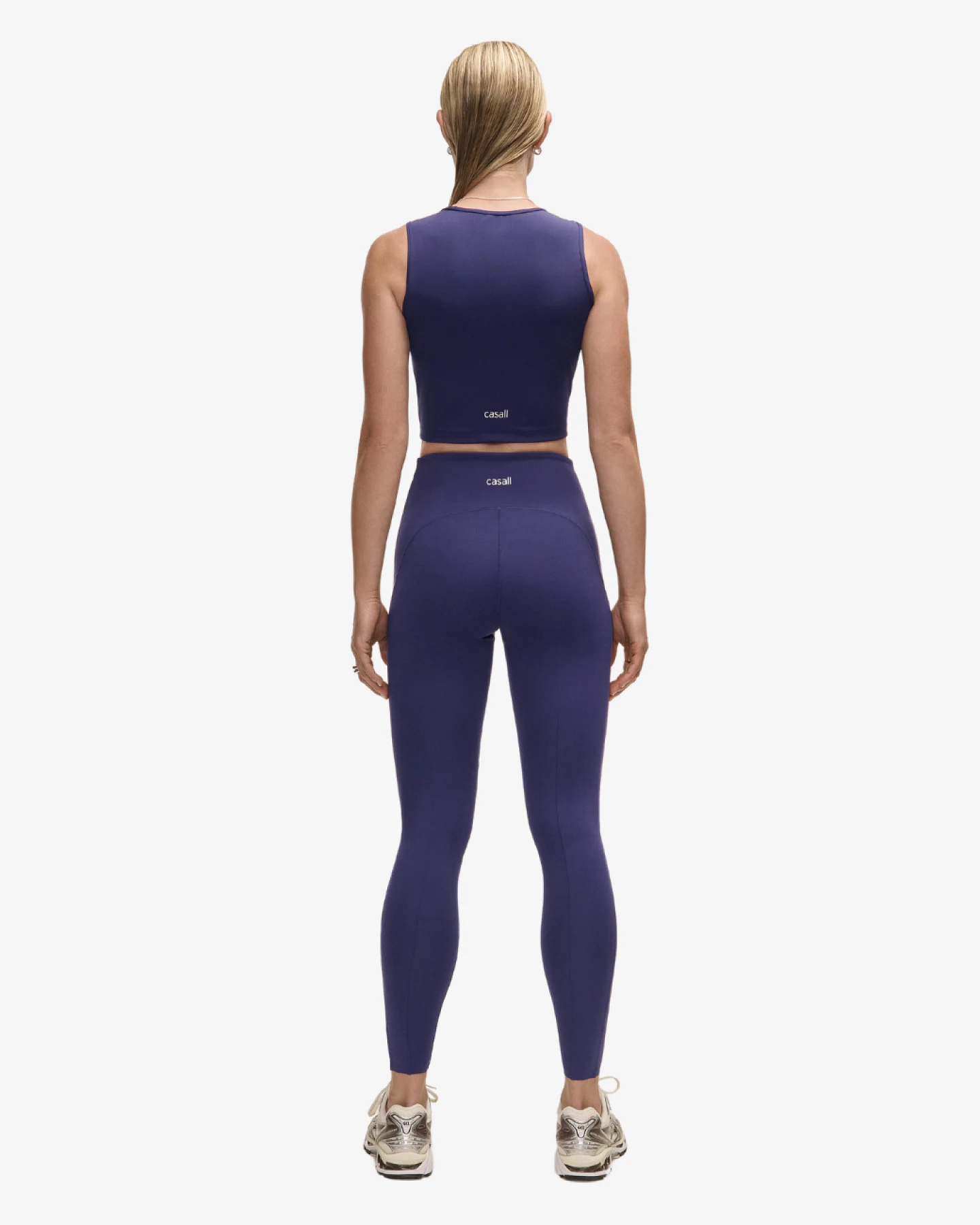 Casall Leggings Edge High Waist - Purple Eclipse M – Ansicht 5