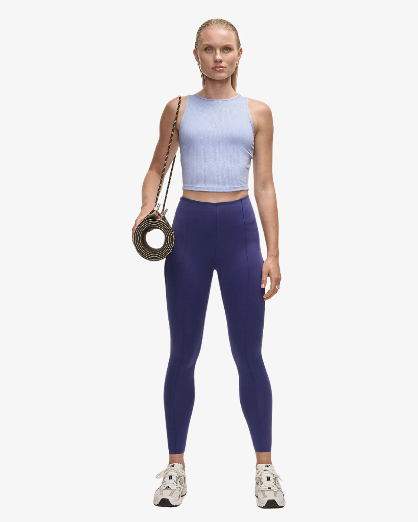 Casall Leggings Edge High Waist - Purple Eclipse S – Ansicht 6