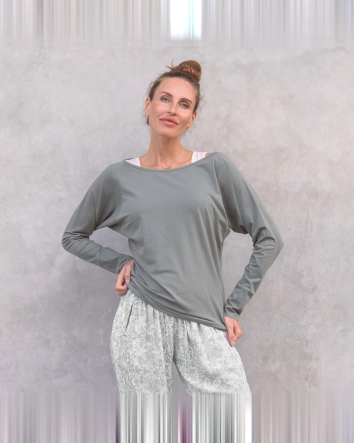 Jaya Organics Longsleeve Yanti - Agave M